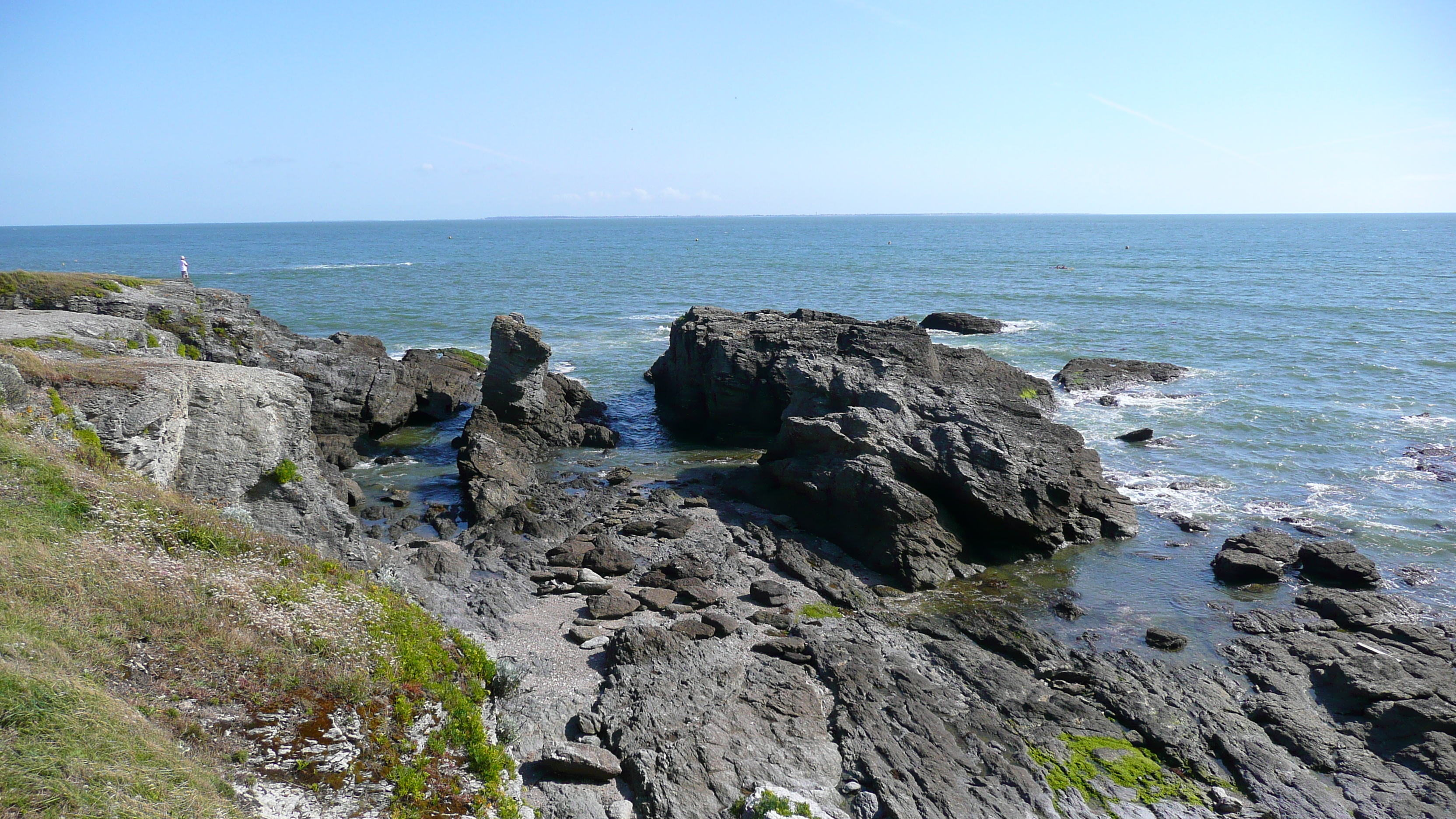 รูปถ่าย ฝรั่งเศส(France) เพรฟาย(Prefailles) จากแหลมแซ็ง-ฌีลดาไปเปรฟาย(Pointe St Gildas to Prefailles) 2007-07 64