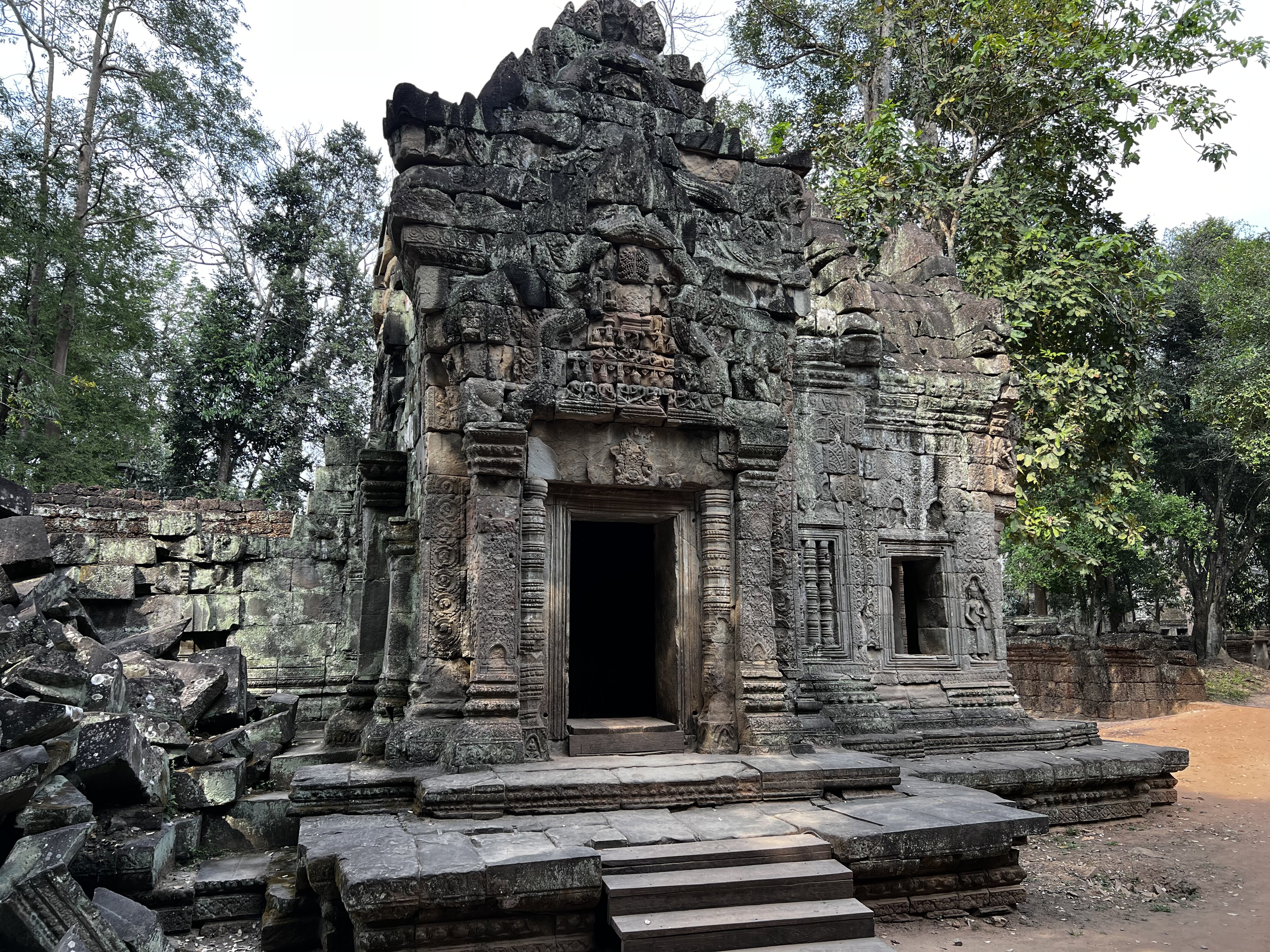 รูปถ่าย กัมพูชา(Cambodia) เสียมราฐ(Siem Reap) ปราสาทตาพรหม(Ta Prohm) 2023-01 8