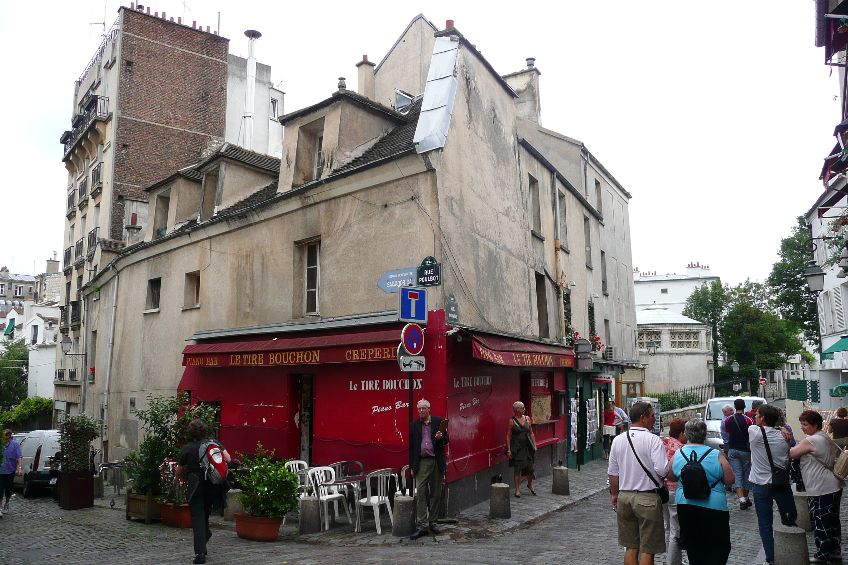 รูปถ่าย ฝรั่งเศส(France) ปารีส(Paris) มังท์มาร์เทรอ(Montmartre) 2007-06 3