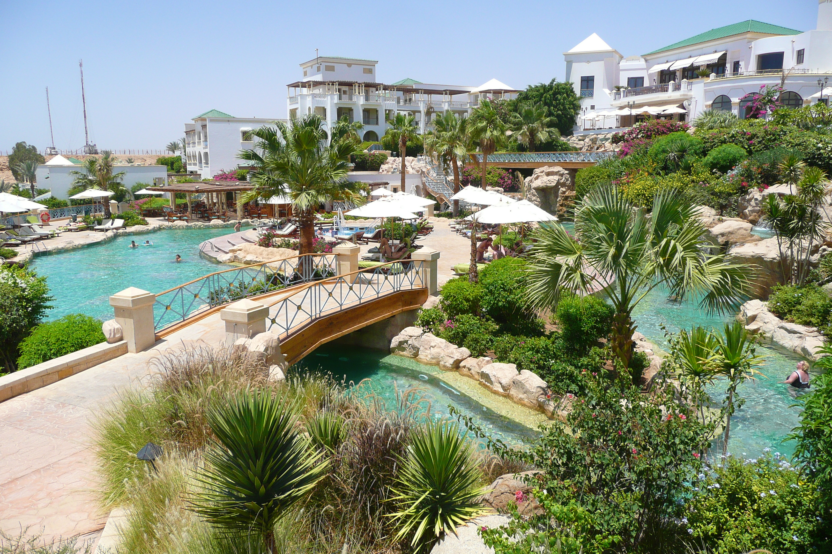 รูปถ่าย อียิปต์(Egypt) ชาร์มเอลชีค(Sharm el Sheikh) โรงแรมไฮแอต(Hyatt Hotel) สระว่ายน้ำไฮแอต ชาร์มเอลชีค(Hyatt Sharm el Sheikh Pool) 2008-06 39