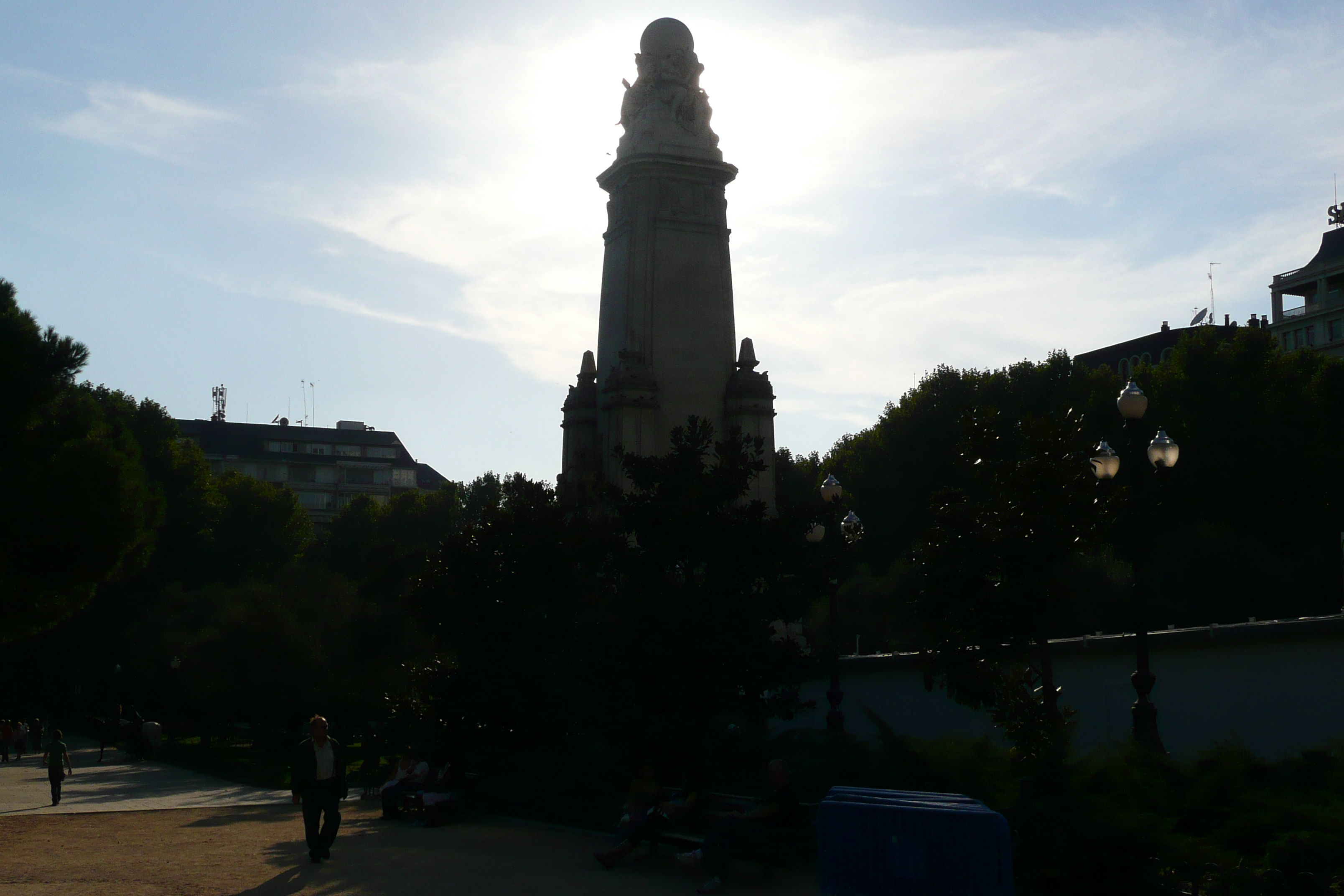 รูปถ่าย สเปน(Spain) มาดริค(Madrid) จัตุรัสเอสปัญญา(Plaza de Espana) 2007-09 23