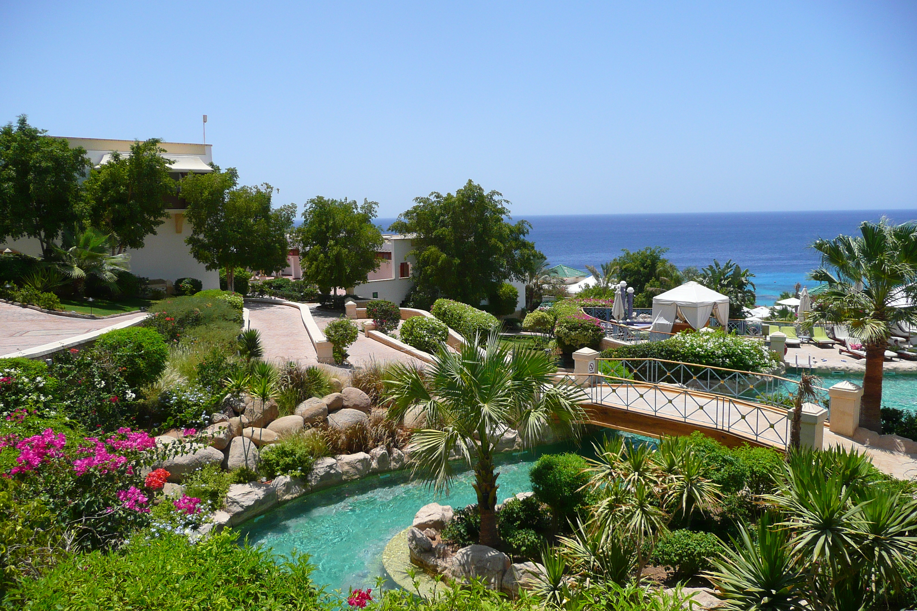 รูปถ่าย อียิปต์(Egypt) ชาร์มเอลชีค(Sharm el Sheikh) โรงแรมไฮแอต(Hyatt Hotel) สระว่ายน้ำไฮแอต ชาร์มเอลชีค(Hyatt Sharm el Sheikh Pool) 2008-06 42