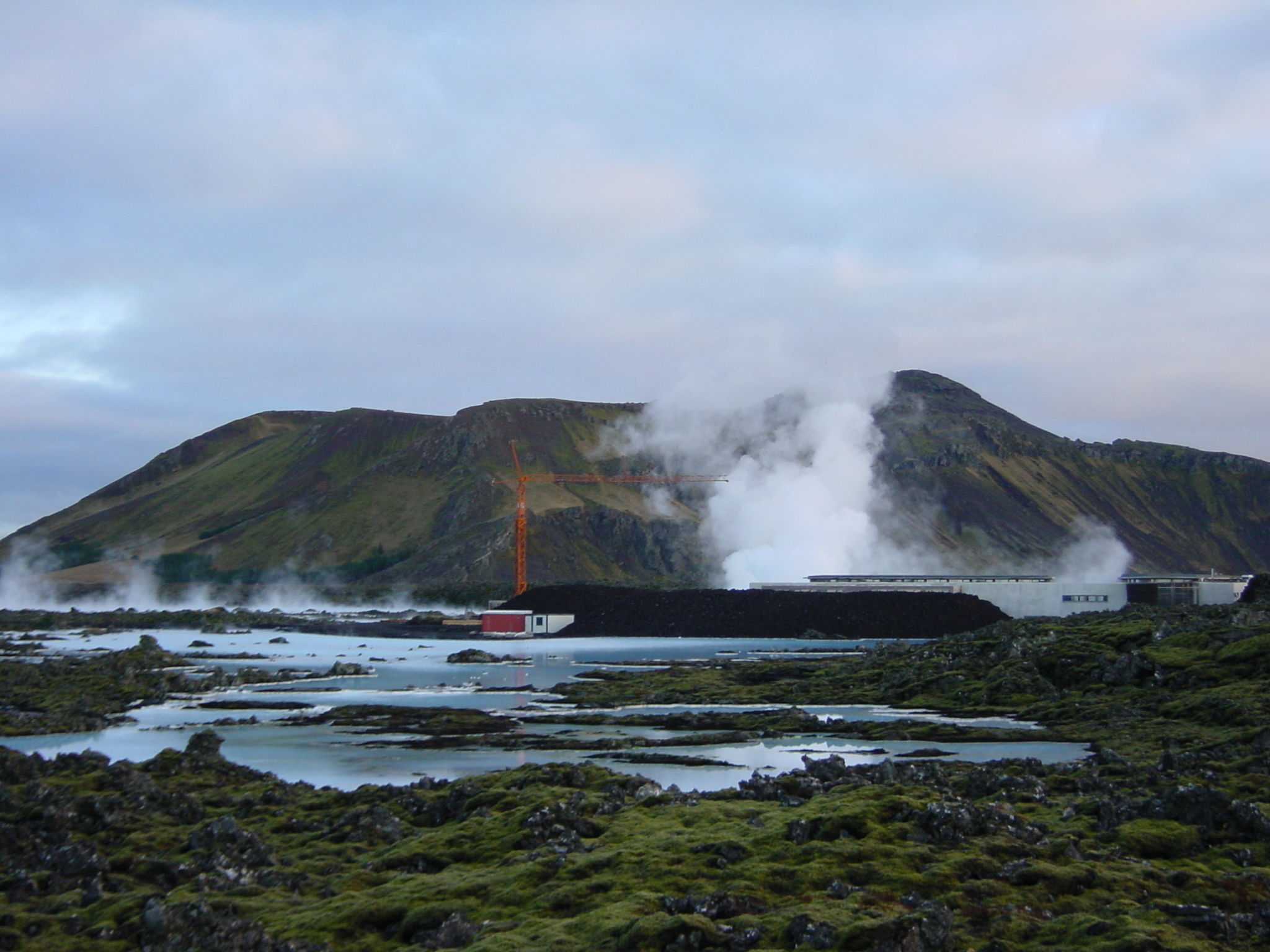 รูปถ่าย ไอซ์แลนด์(Iceland) บลูลากูน(Blue Lagoon) 2003-03 6