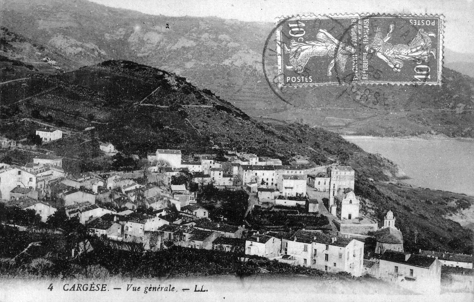 รูปถ่าย ฝรั่งเศส(France) คอร์สิคา(Corsica) โปสการ์ดเก่า(Old Postcards) 1900-01 214