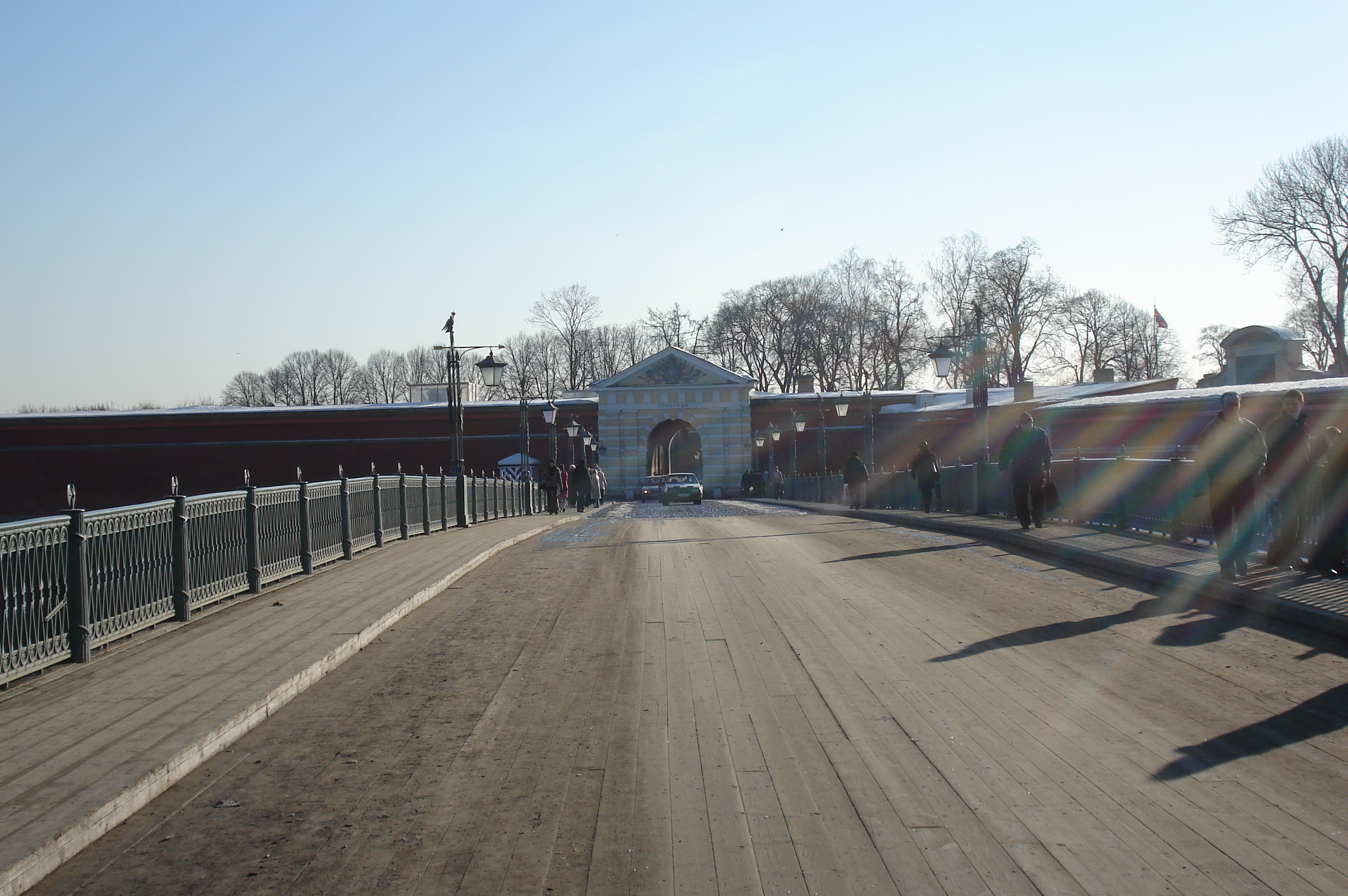 รูปถ่าย รัสเซีย(Russia) เซนต์ปีเตอร์สเบิร์ก(St Petersburg) ป้อมปีเตอร์และพอล(Peter and Paul fortress) 2006-03 27