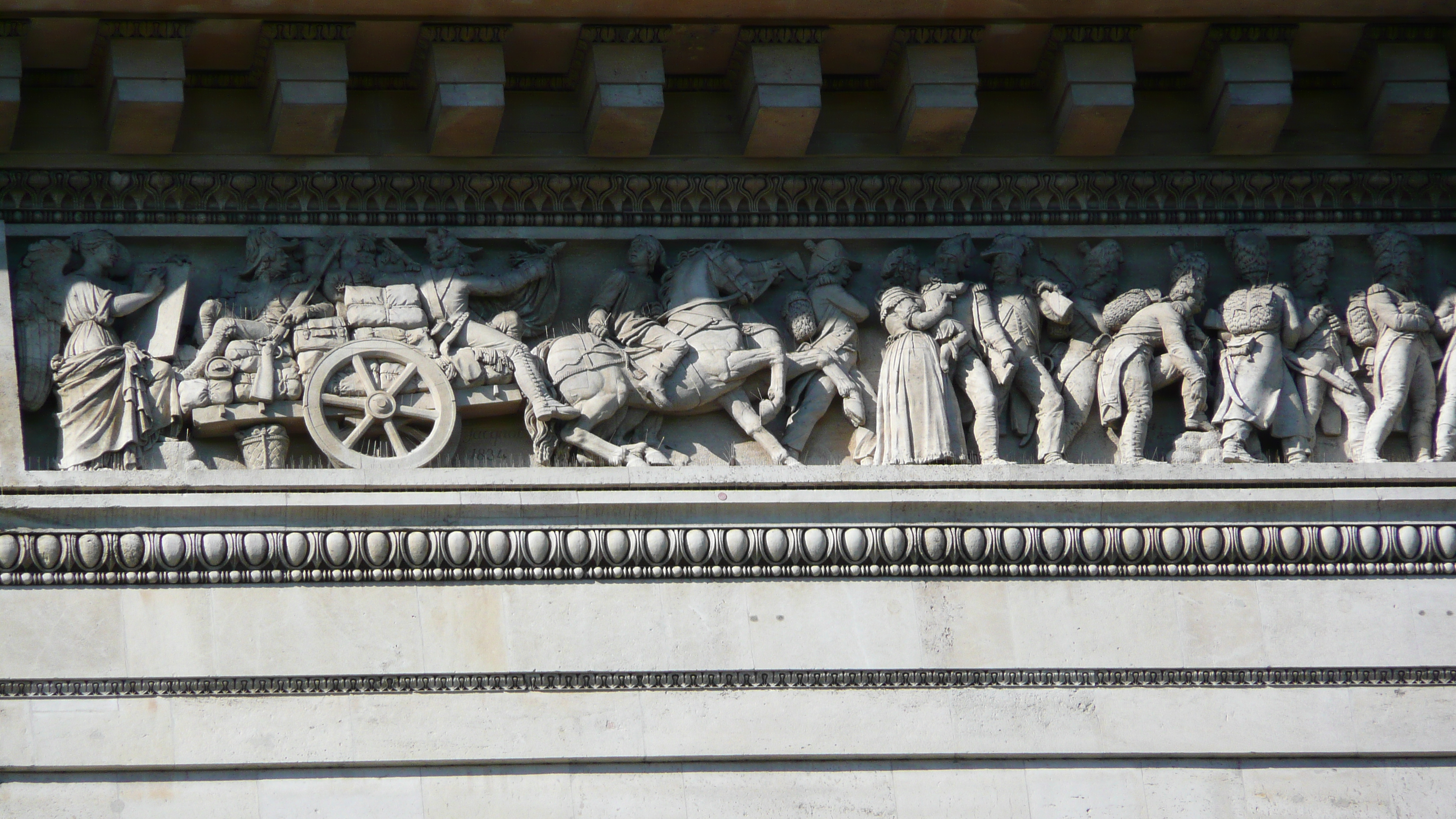รูปถ่าย ฝรั่งเศส(France) ปารีส(Paris) ประตูชัย(Etoile and Arc de Triomphe) 2007-05 52