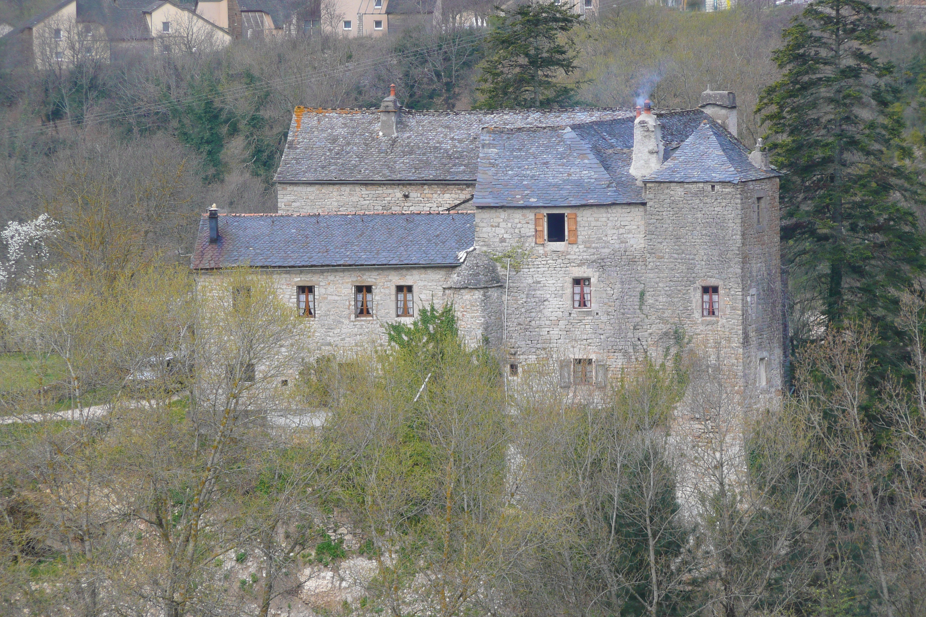 รูปถ่าย ฝรั่งเศส(France) แม่น้ำตาร์น(Tarn river) 2008-04 5