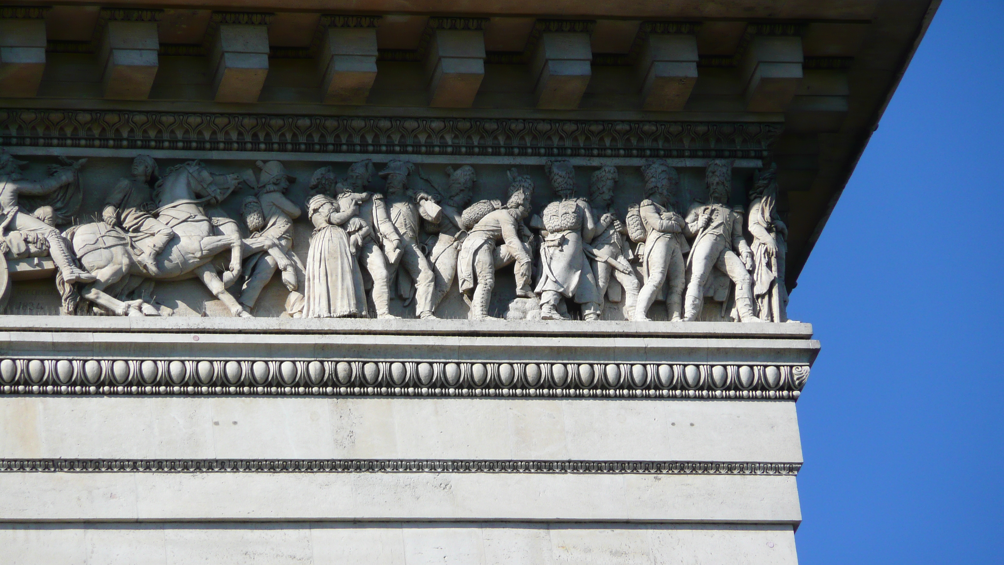 รูปถ่าย ฝรั่งเศส(France) ปารีส(Paris) ประตูชัย(Etoile and Arc de Triomphe) 2007-05 55