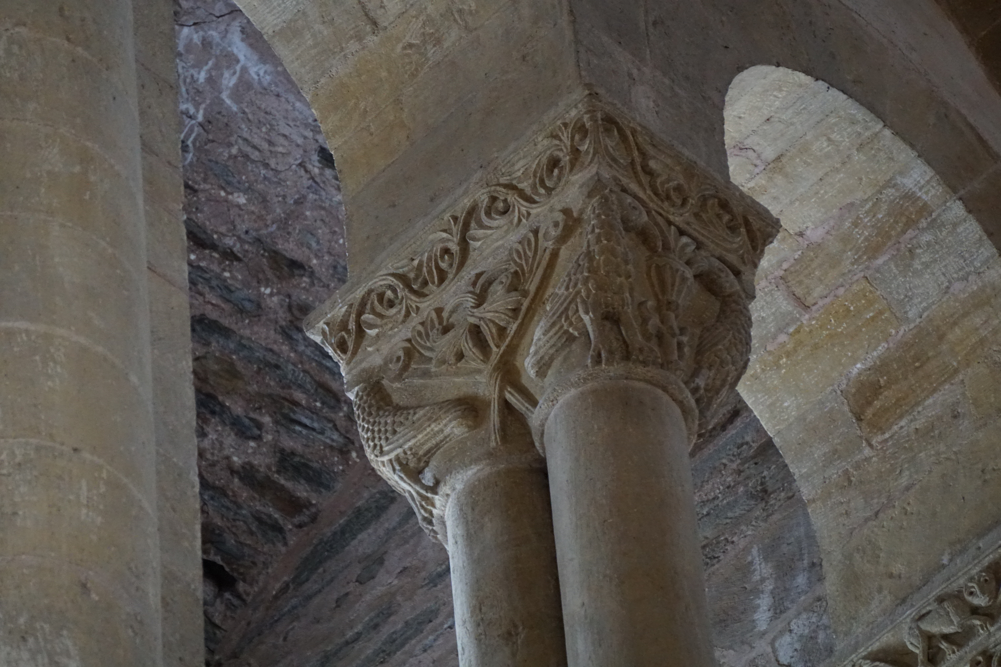 รูปถ่าย ฝรั่งเศส(France) กงก์(Conques) โบสถ์แซ็งต์-ฟัว เดอ กงก์(Abbatiale Sainte-Foy de Conques) 2018-04 49