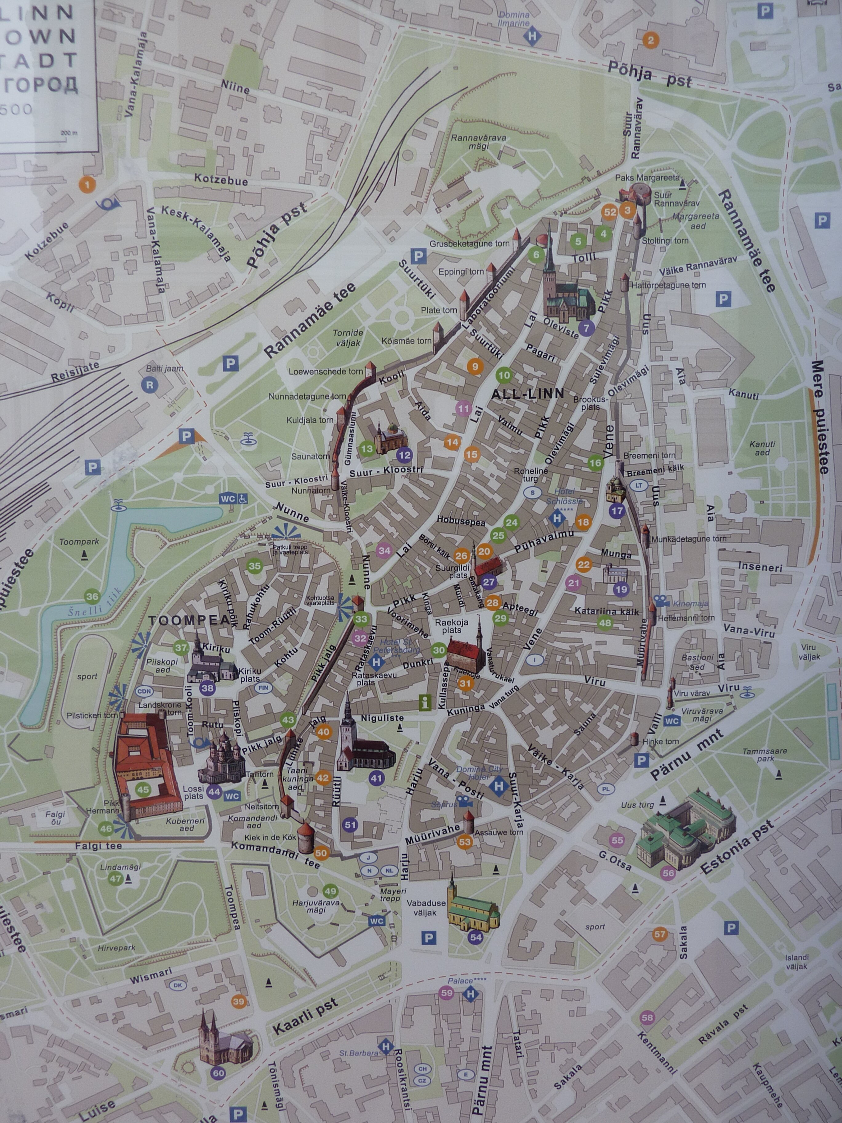 รูปถ่าย เอสโตเนีย(Estonia) ทาลลินน์(Tallinn) เมืองเก่าทาลลินน์(Old Tallinn) 2009-04 15