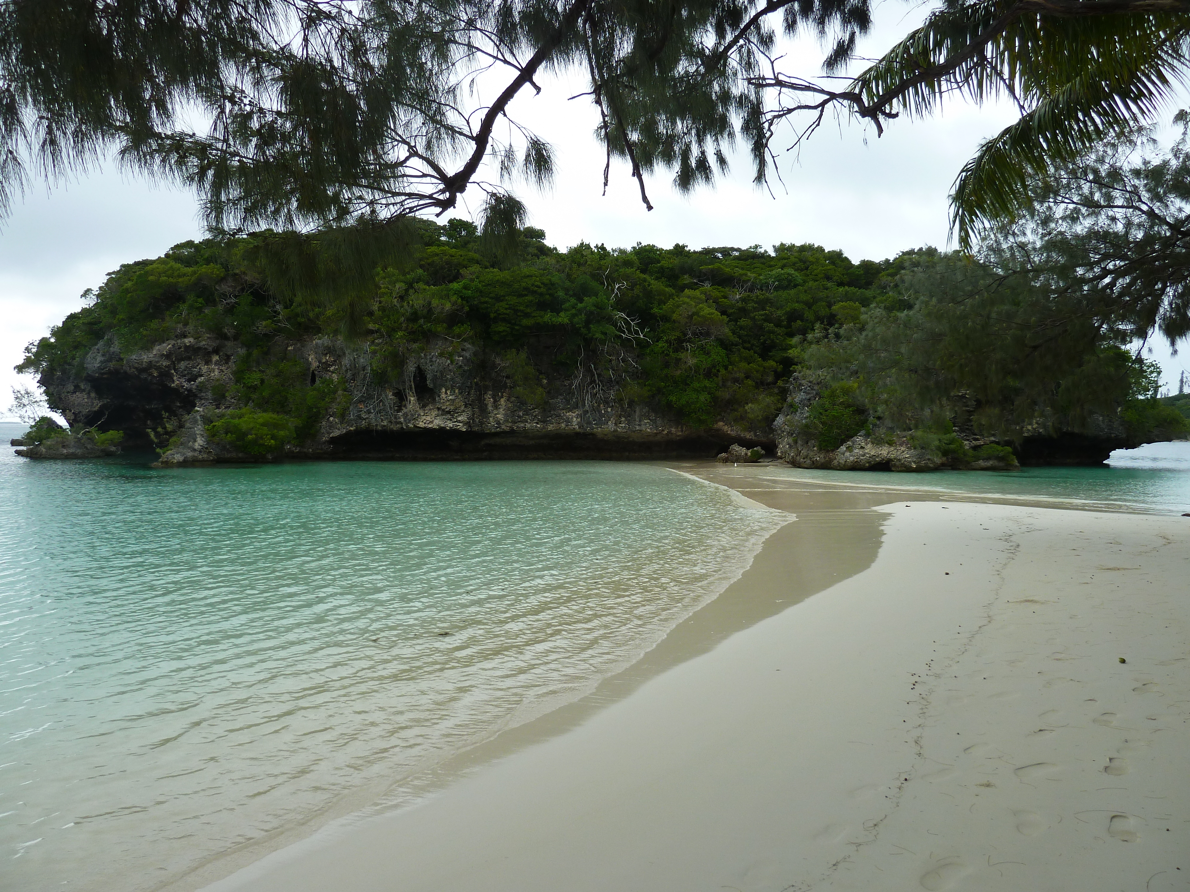 รูปถ่าย นิวแคลิโดเนีย(New Caledonia) เกาะต้นสน(Ile des pins) หาดคูโต(Kuto Beach) 2010-05 23