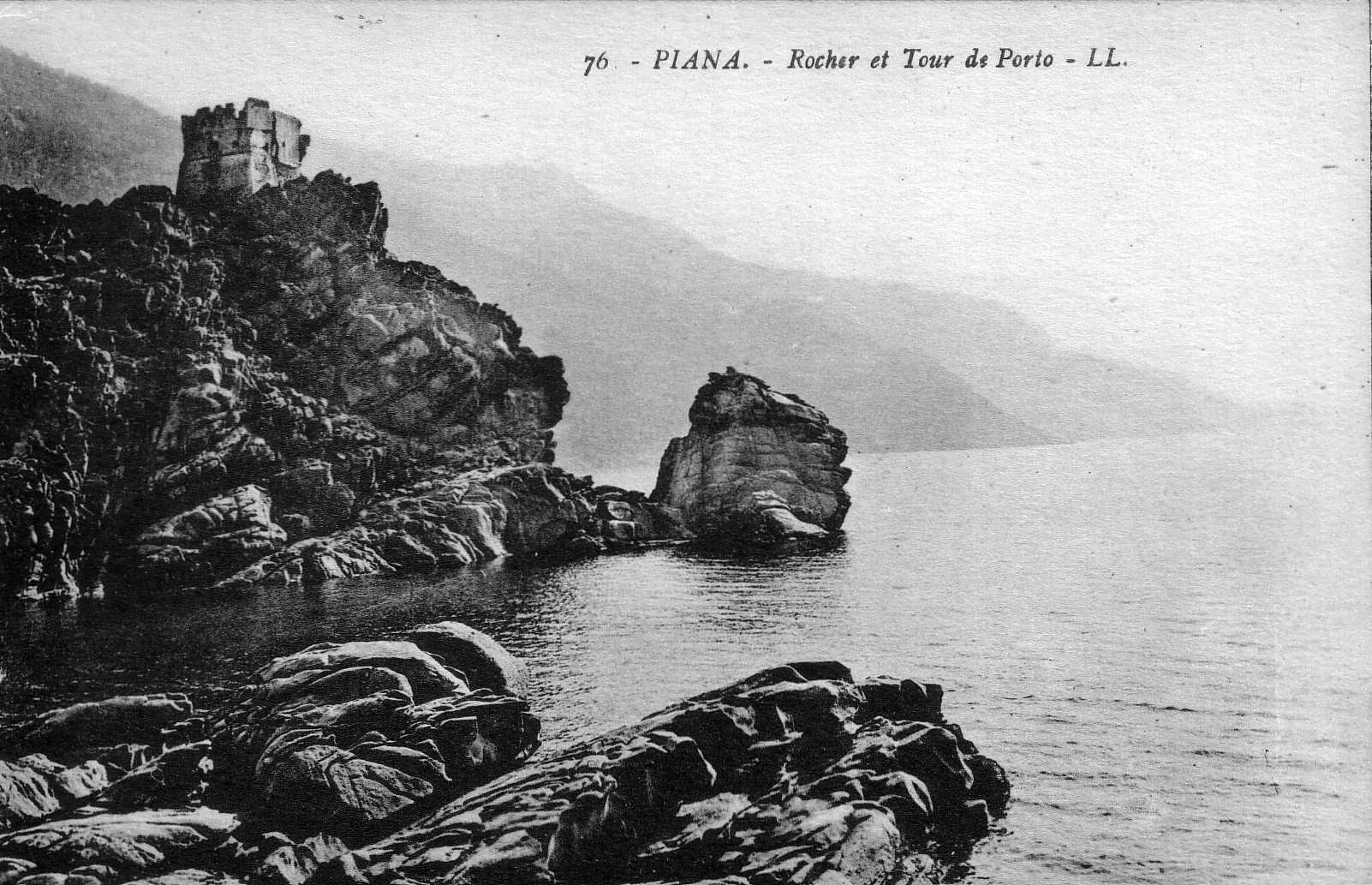 รูปถ่าย ฝรั่งเศส(France) คอร์สิคา(Corsica) โปสการ์ดเก่า(Old Postcards) 1900-01 244