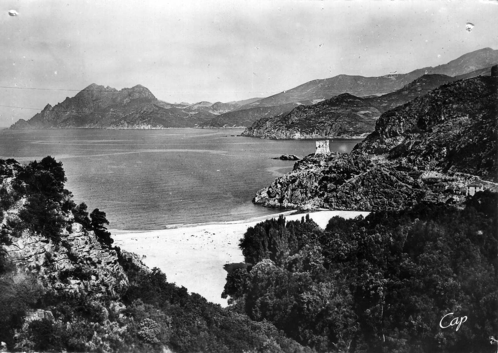 รูปถ่าย ฝรั่งเศส(France) คอร์สิคา(Corsica) โปสการ์ดเก่า(Old Postcards) 1900-01 259