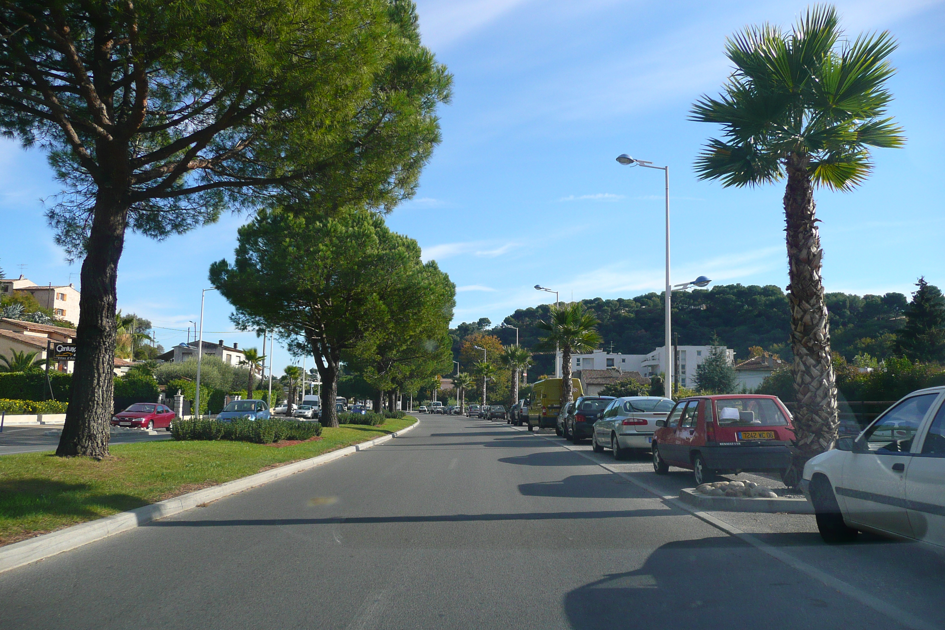 รูปถ่าย ฝรั่งเศส(France) เฟรนช์ริวิเอรา(French Riviera) ถนนจากคาญ-ซูร์-แมร์ไปนีซ(Cagnes sur Mer to Nice road) 2007-10 4