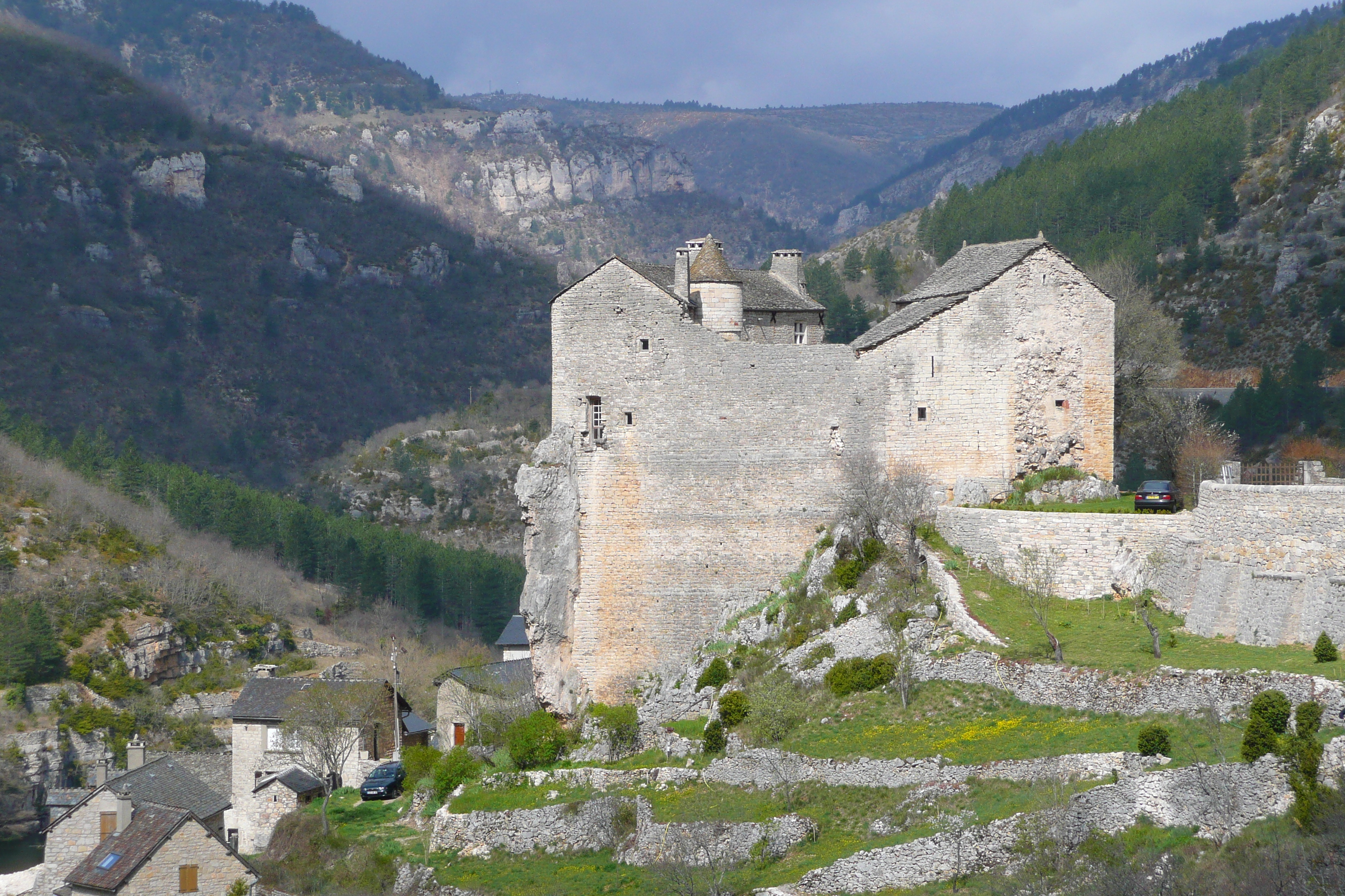 รูปถ่าย ฝรั่งเศส(France) แม่น้ำตาร์น(Tarn river) 2008-04 76