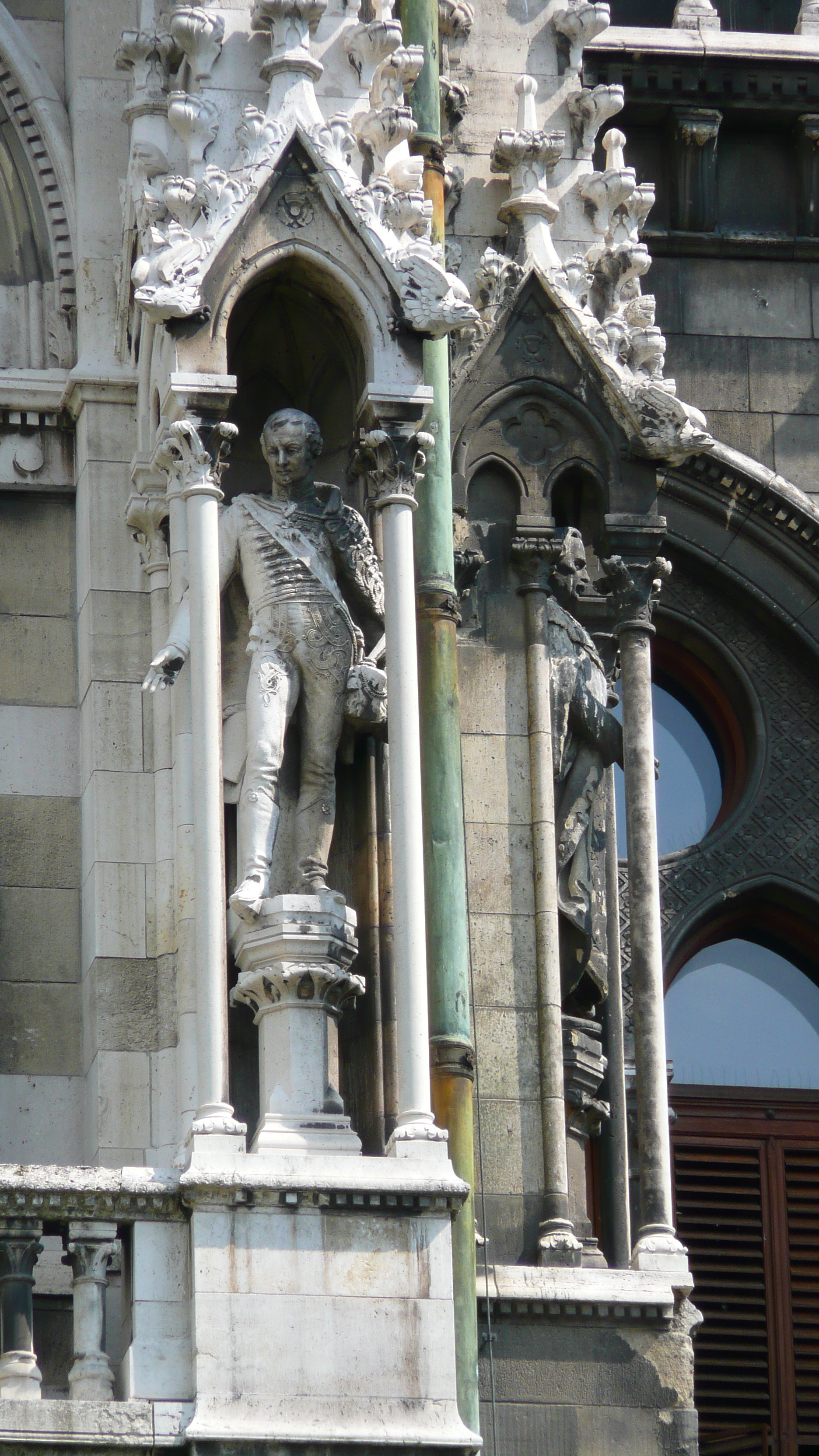 รูปถ่าย ฮังการี(Hungary) บูดาเปสต์(Budapest) อาคารรัฐสภาฮังการี(Budapest Parliament) 2007-06 4