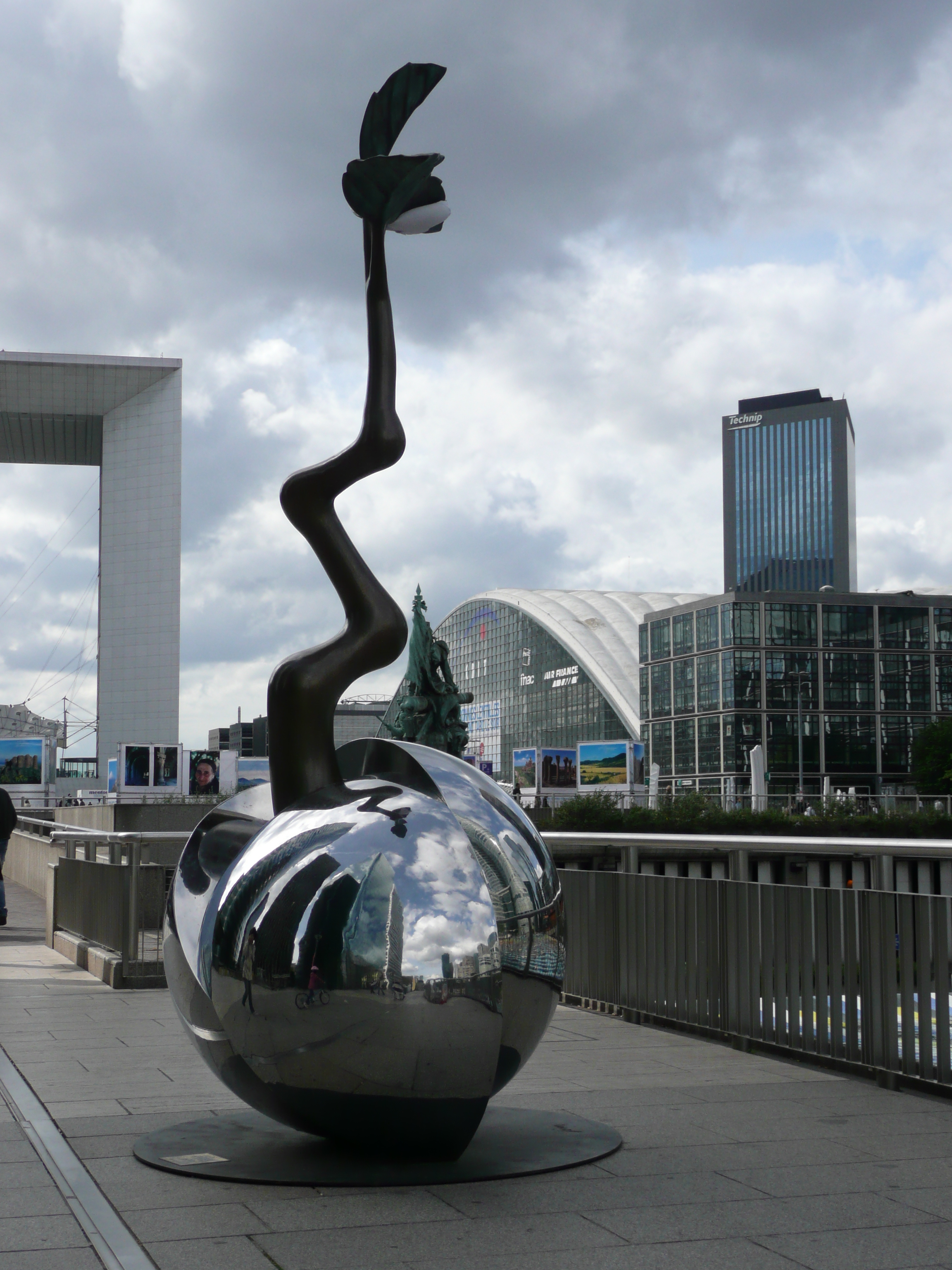 รูปถ่าย ฝรั่งเศส(France) ปารีส(Paris) ลาเดฟ็องส์(La Defense) 2007-05 136