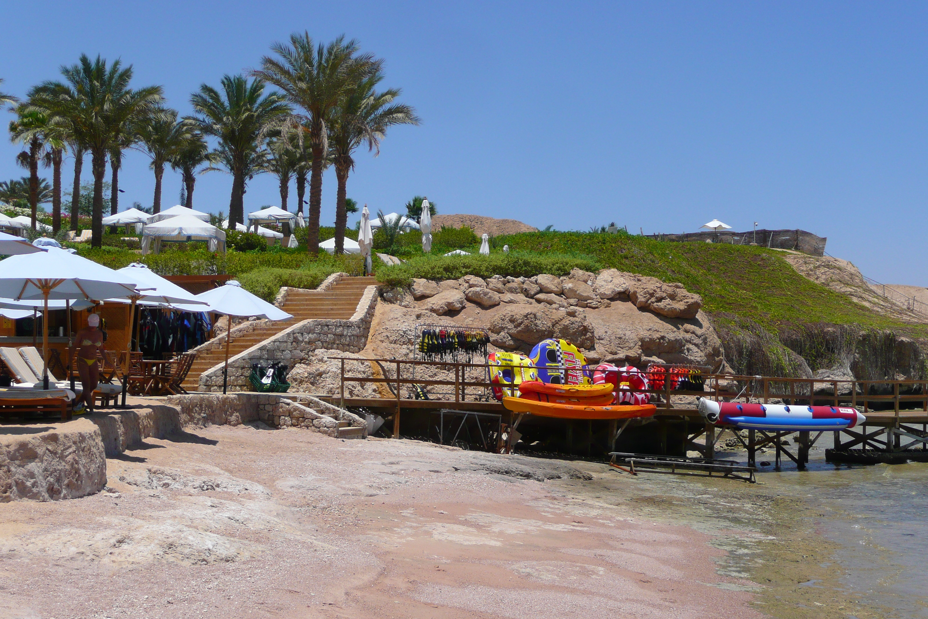 รูปถ่าย อียิปต์(Egypt) ชาร์มเอลชีค(Sharm el Sheikh) โรงแรมโฟร์ซีซันส์(Four Seasons Hotel) หาดโฟร์ซีซันส์(Four Seasons Beach) 2008-06 37