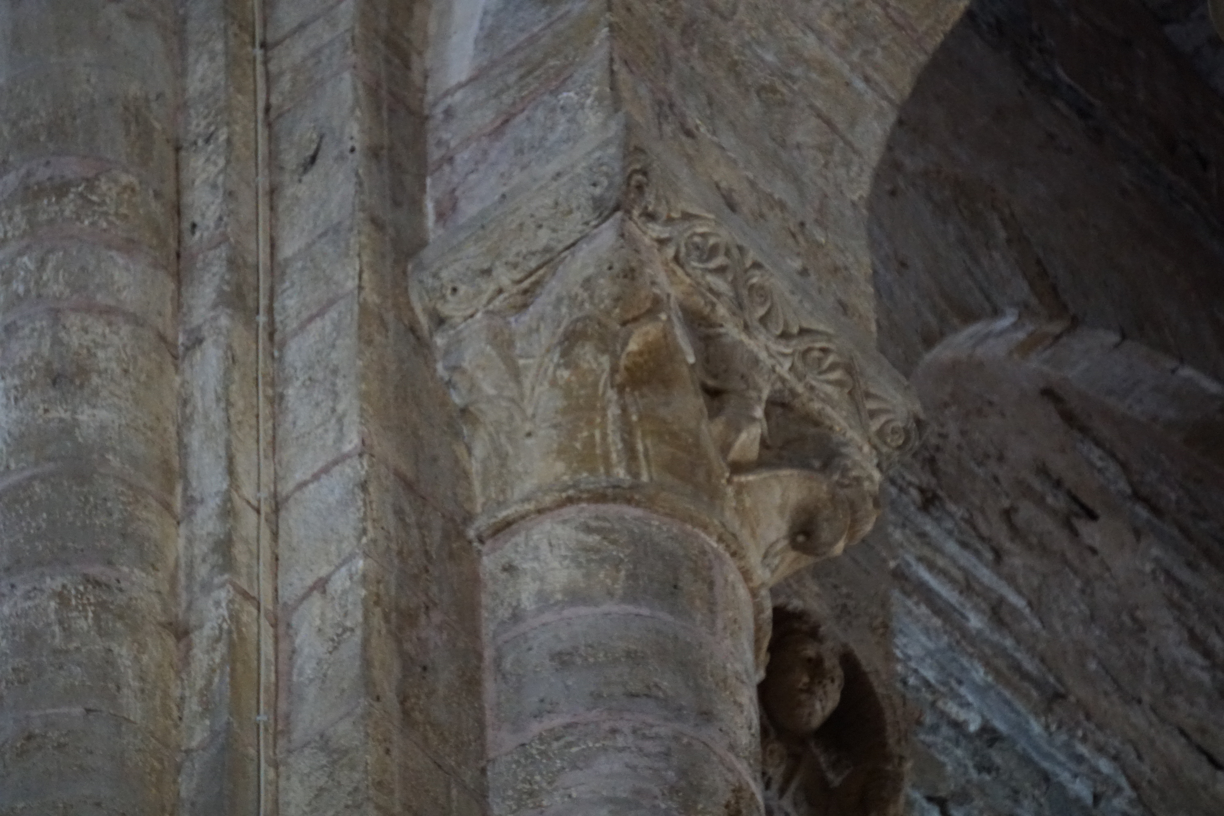 รูปถ่าย ฝรั่งเศส(France) กงก์(Conques) โบสถ์แซ็งต์-ฟัว เดอ กงก์(Abbatiale Sainte-Foy de Conques) 2018-04 73