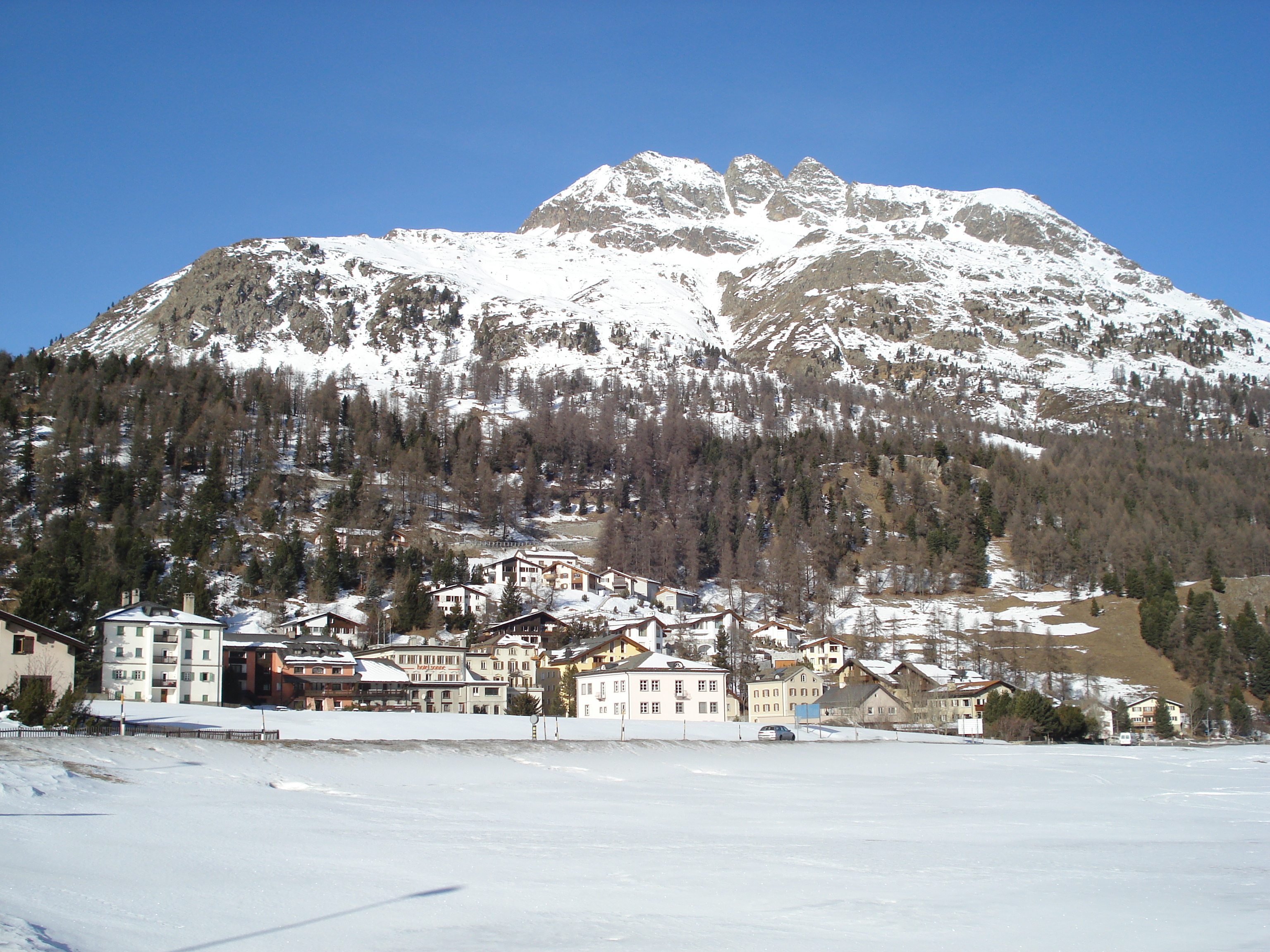 รูปถ่าย สวิสเซอร์แลนด์(Switzerland) ถนนจากคูร์ไปเซนต์มอริตซ์(Chur to St Moritz Road) 2007-01 44