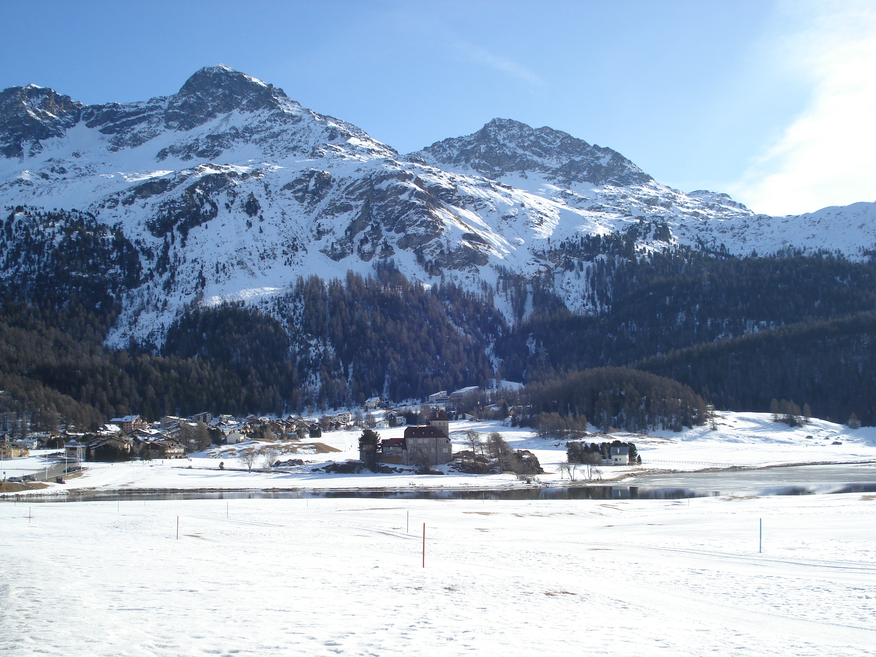 รูปถ่าย สวิสเซอร์แลนด์(Switzerland) ถนนจากคูร์ไปเซนต์มอริตซ์(Chur to St Moritz Road) 2007-01 40