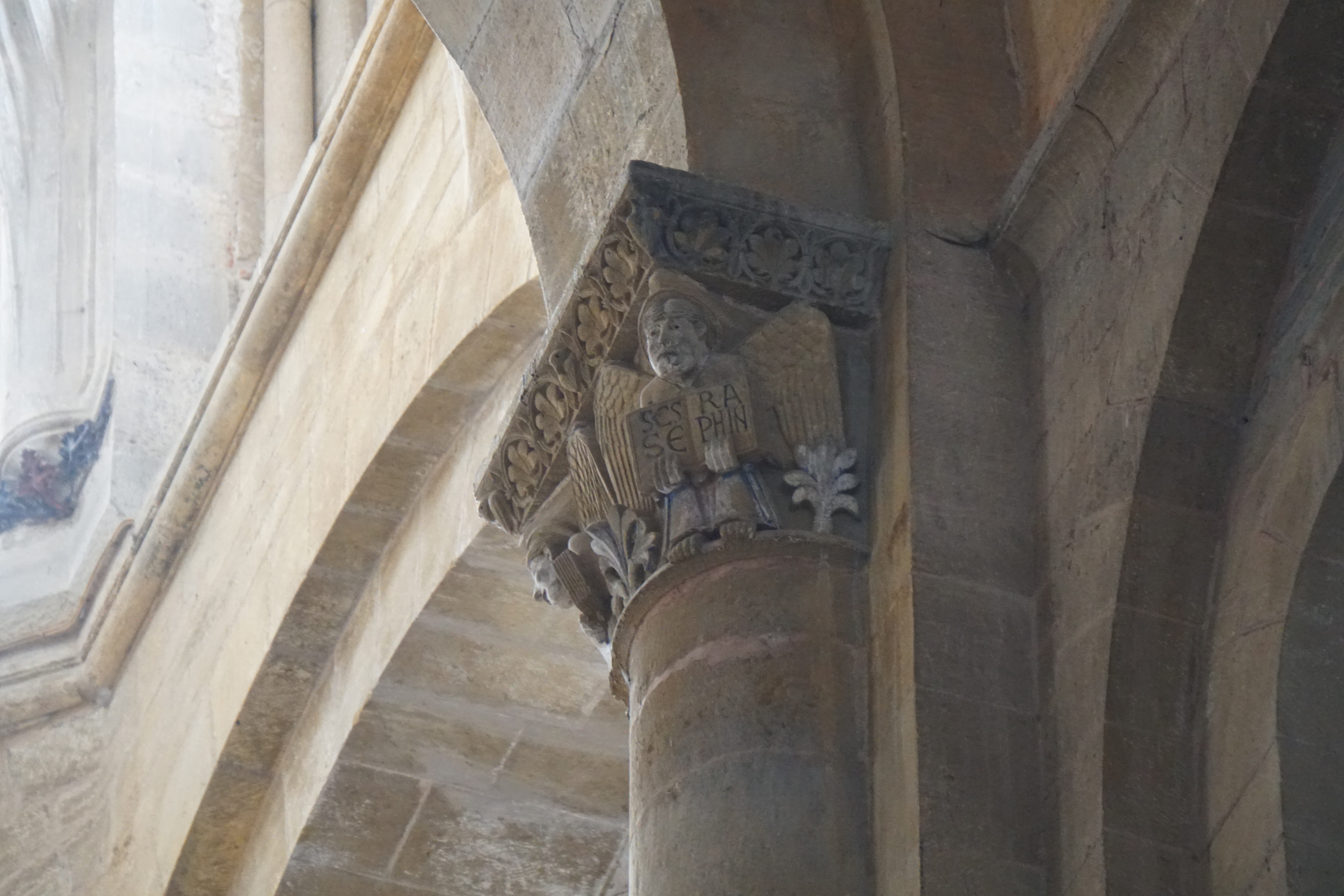 รูปถ่าย ฝรั่งเศส(France) กงก์(Conques) โบสถ์แซ็งต์-ฟัว เดอ กงก์(Abbatiale Sainte-Foy de Conques) 2018-04 113