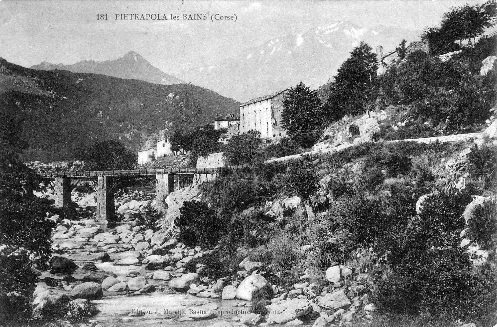 รูปถ่าย ฝรั่งเศส(France) คอร์สิคา(Corsica) โปสการ์ดเก่า(Old Postcards) 1900-01 264
