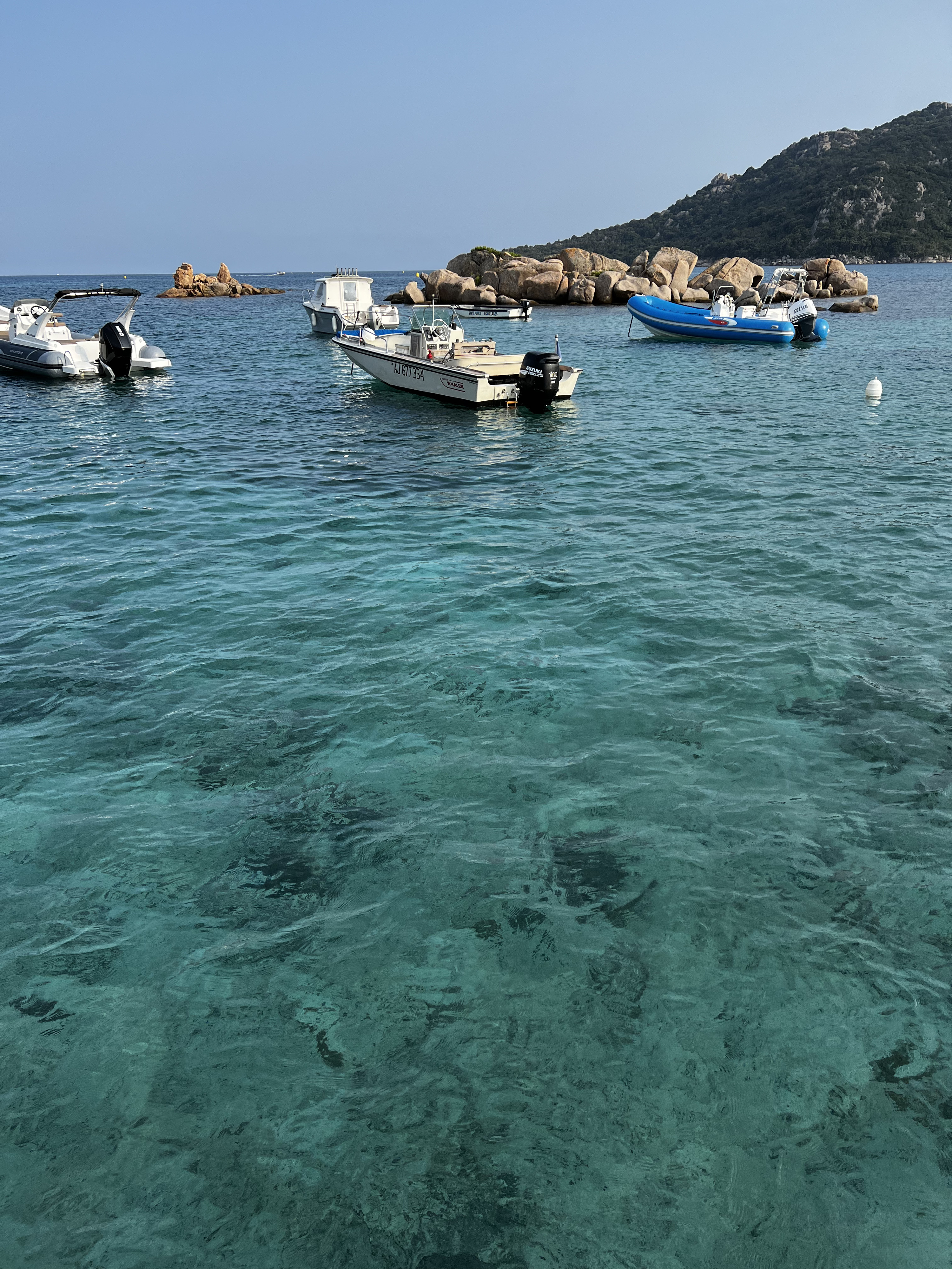 รูปถ่าย ฝรั่งเศส(France) คอร์สิคา(Corsica) หาดซันตาจูเลีย(Santa Giulia Beach) 2023-06 21
