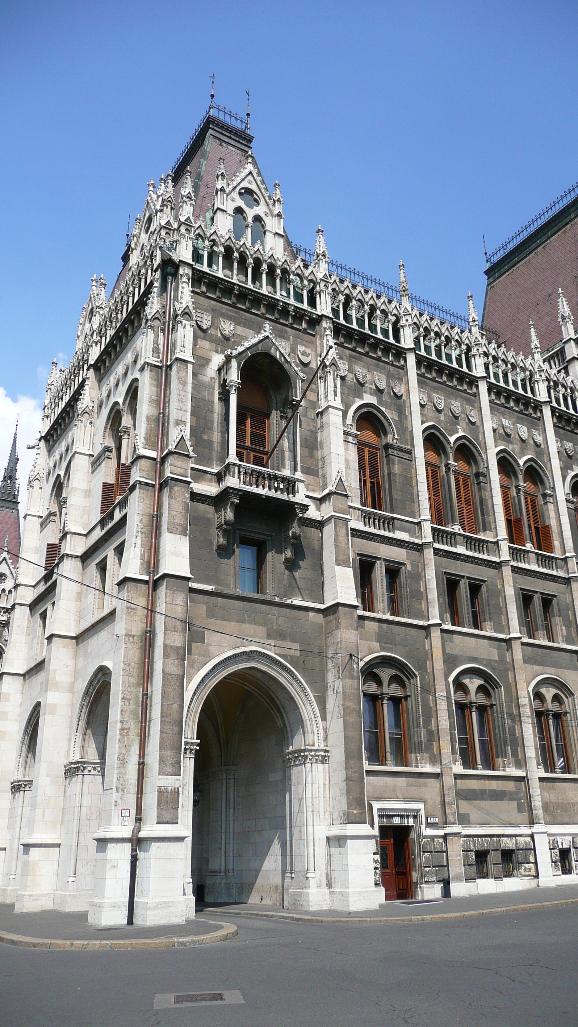 รูปถ่าย ฮังการี(Hungary) บูดาเปสต์(Budapest) อาคารรัฐสภาฮังการี(Budapest Parliament) 2007-06 31
