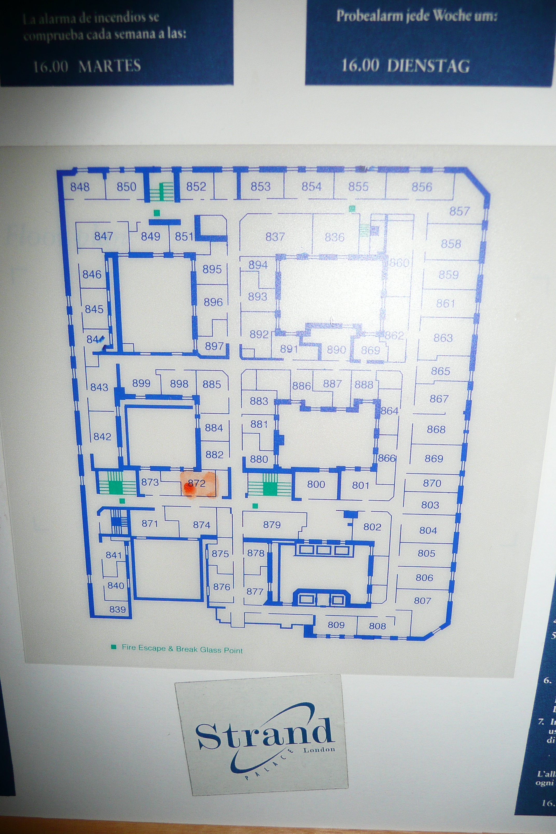 รูปถ่าย อังกฤษ(United Kingdom) ลอนดอน(London) โรงแรมสแตรนด์พาเลซ(Strand Palace Hotel) 2008-02 15