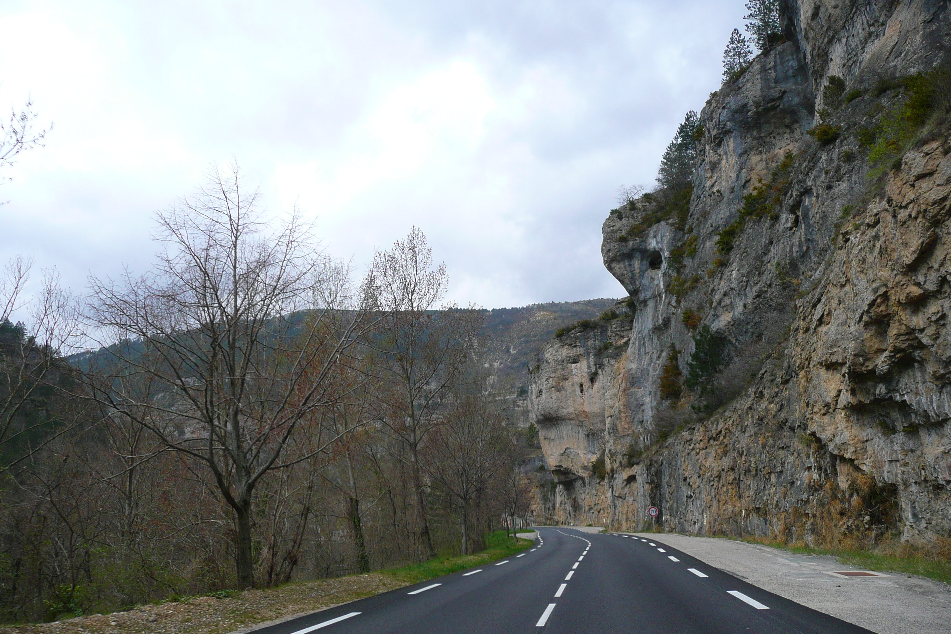 รูปถ่าย ฝรั่งเศส(France) แม่น้ำตาร์น(Tarn river) 2008-04 9