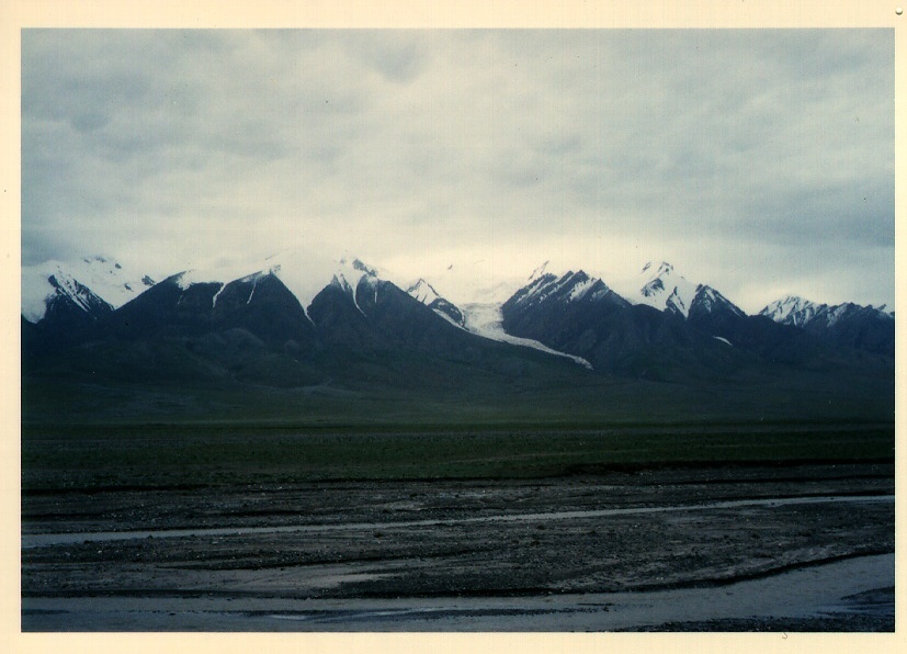 รูปถ่าย ทิเบต(Tibet) ถนนจากกูลมูทไปลาซา(Road Golmut to Lhasa) 1994-07 10