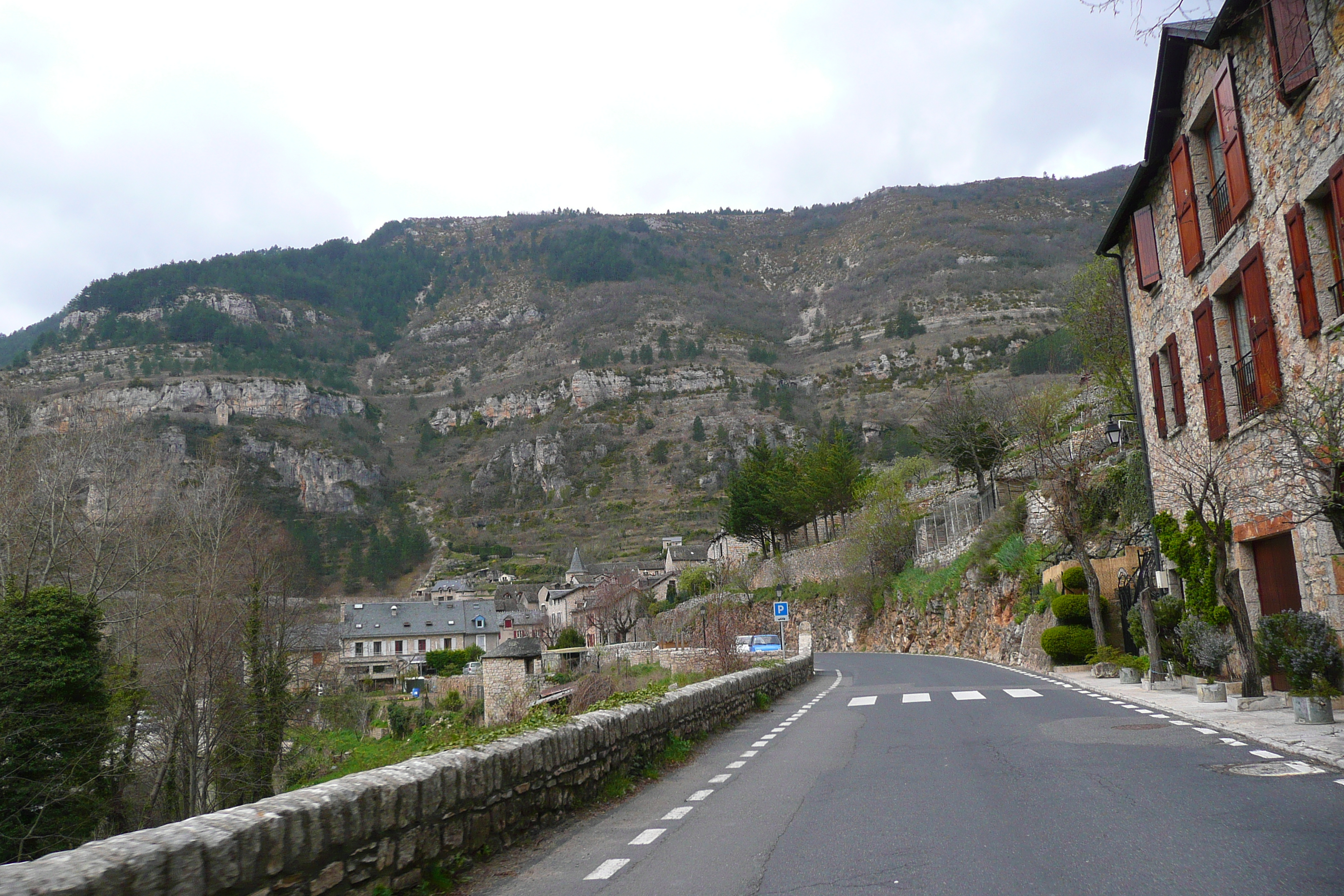 รูปถ่าย ฝรั่งเศส(France) แซ็งเตนีมี(Sainte Enimie) 2008-04 14