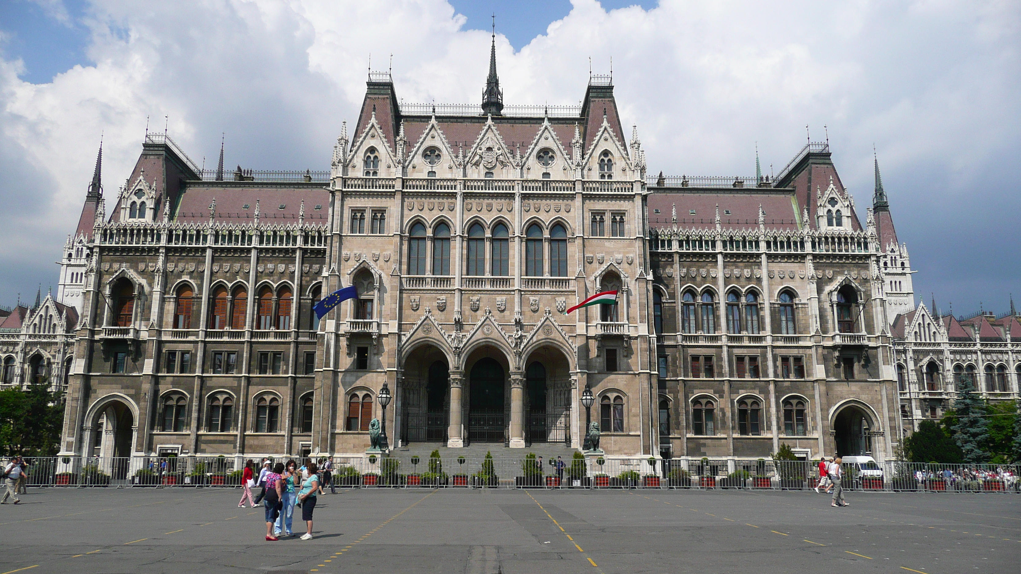 รูปถ่าย ฮังการี(Hungary) บูดาเปสต์(Budapest) อาคารรัฐสภาฮังการี(Budapest Parliament) 2007-06 55