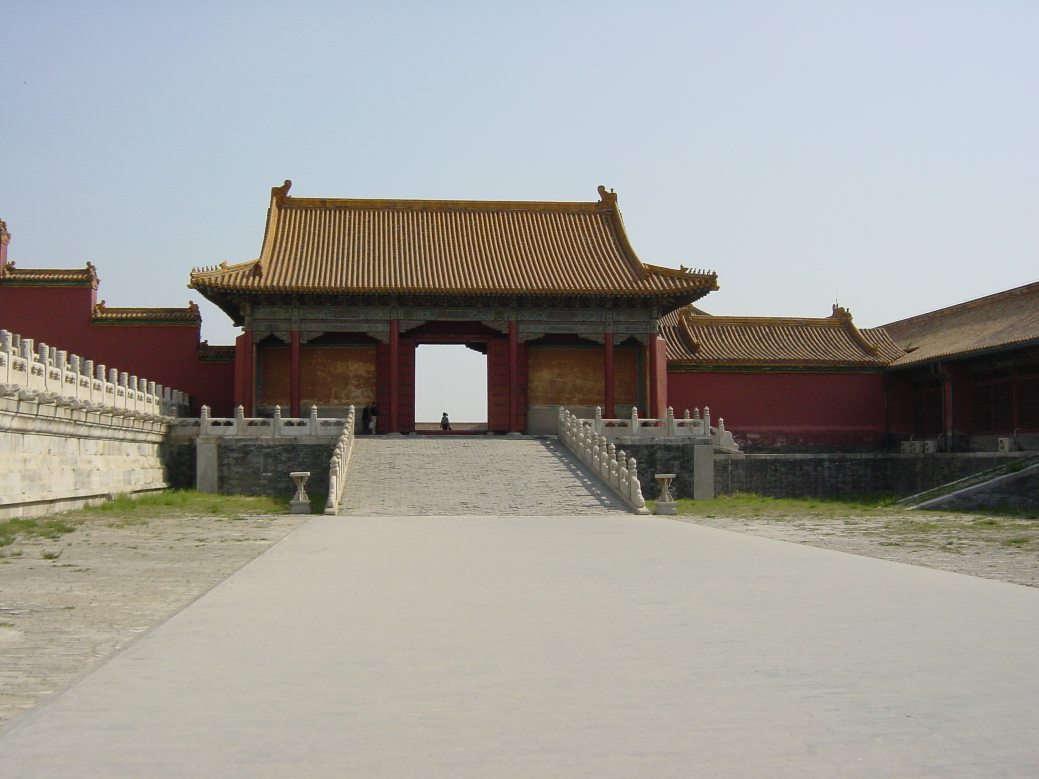 รูปถ่าย จีน(China) ปักกิ่ง(Beijing) พระราชวังต้องห้าม(Forbidden City) 2002-05 21