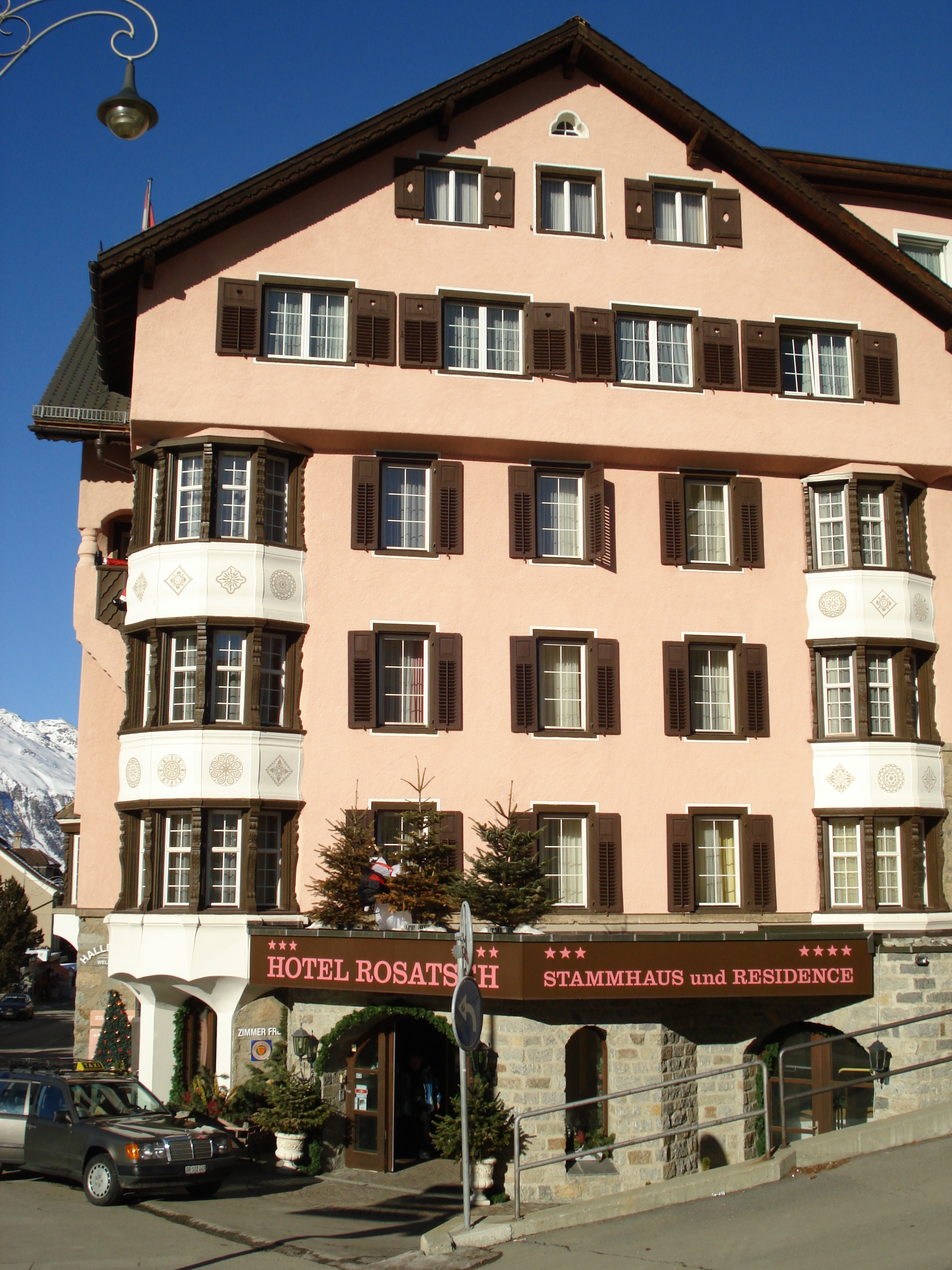 รูปถ่าย สวิสเซอร์แลนด์(Switzerland) ปองเทรซีน่า(Pontresina) 2007-01 4