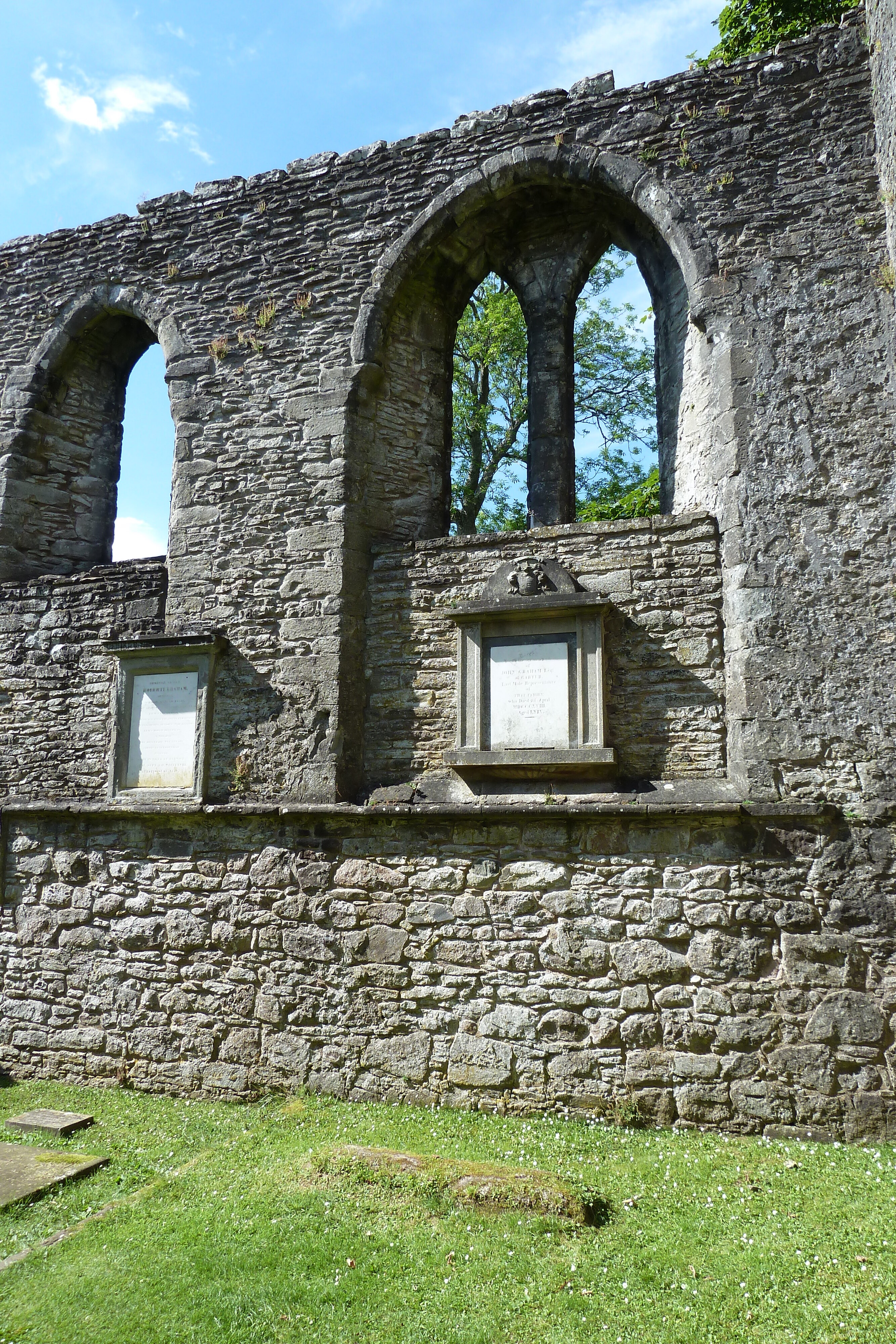 รูปถ่าย อังกฤษ(United Kingdom) สกอตแลนด์(Scotland) อารามอินช์มาโฮม(Inchmahome Priory) 2011-07 19