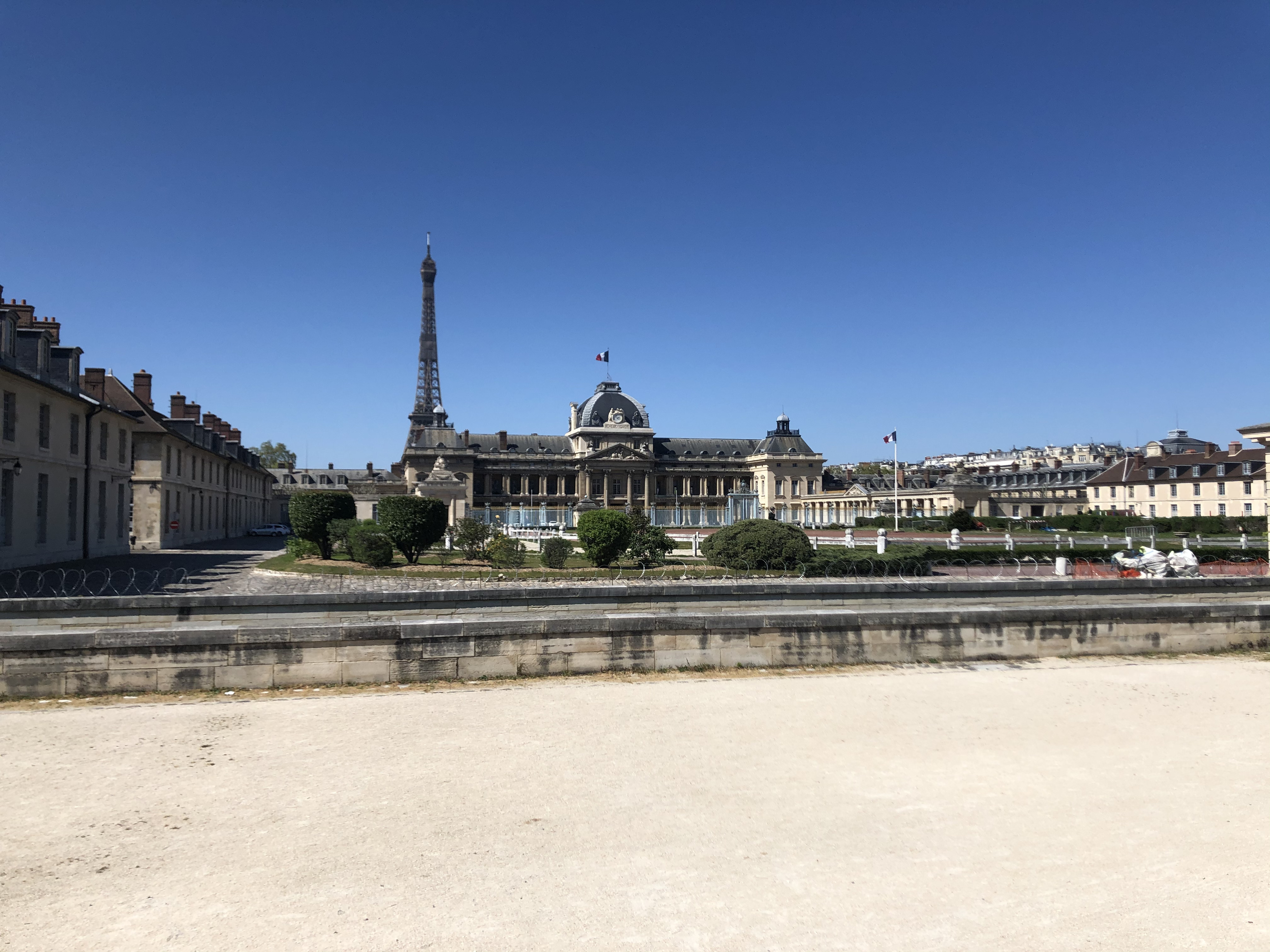 รูปถ่าย ฝรั่งเศส(France) ปารีสช่วงล็อกดาวน์(Paris lockdown) 2020-04 21