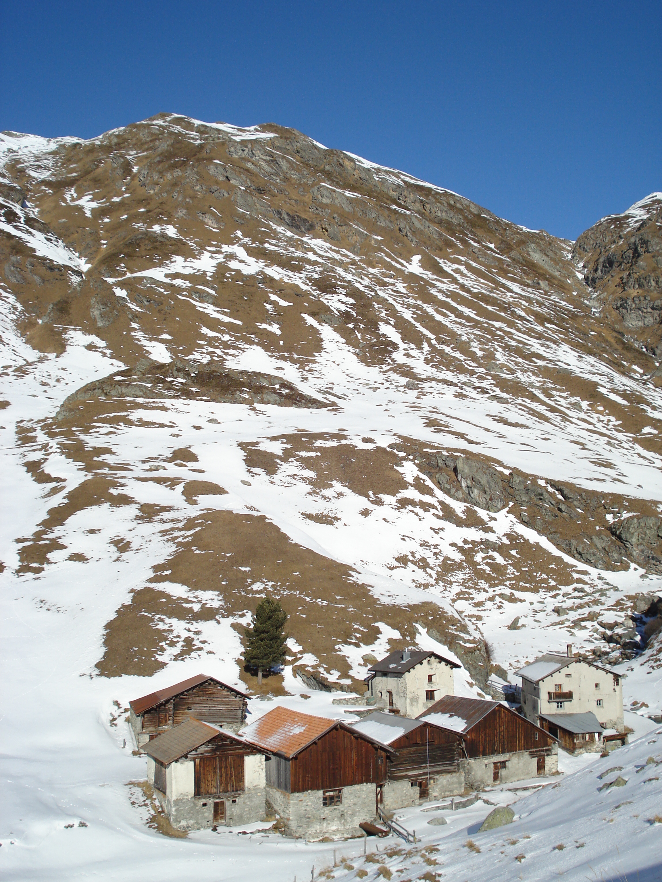 รูปถ่าย สวิสเซอร์แลนด์(Switzerland) ถนนจากคูร์ไปเซนต์มอริตซ์(Chur to St Moritz Road) 2007-01 89