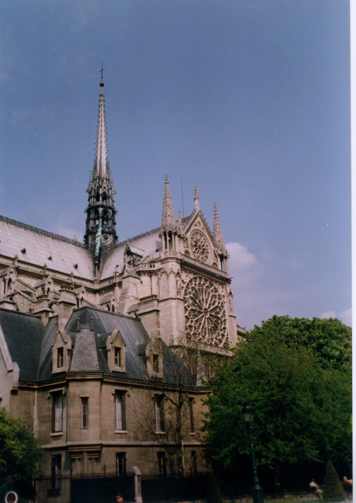 รูปถ่าย ฝรั่งเศส(France) ปารีส(Paris) มหาวิหารน็อทร์-ดาม(Notre Dame) 1996-05 4