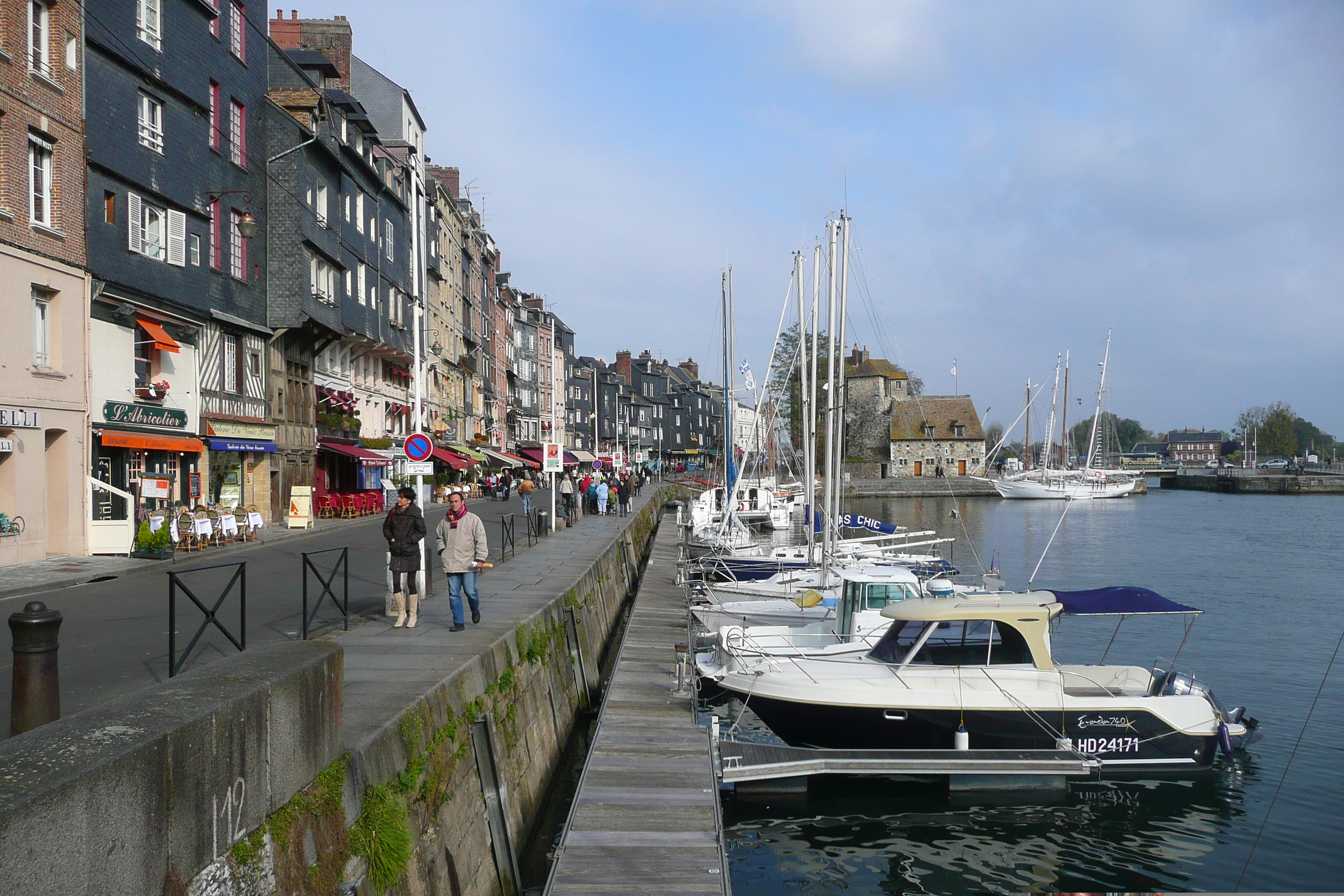 รูปถ่าย ฝรั่งเศส(France) ออนเฟลอร์(Honfleur) 2008-10 17