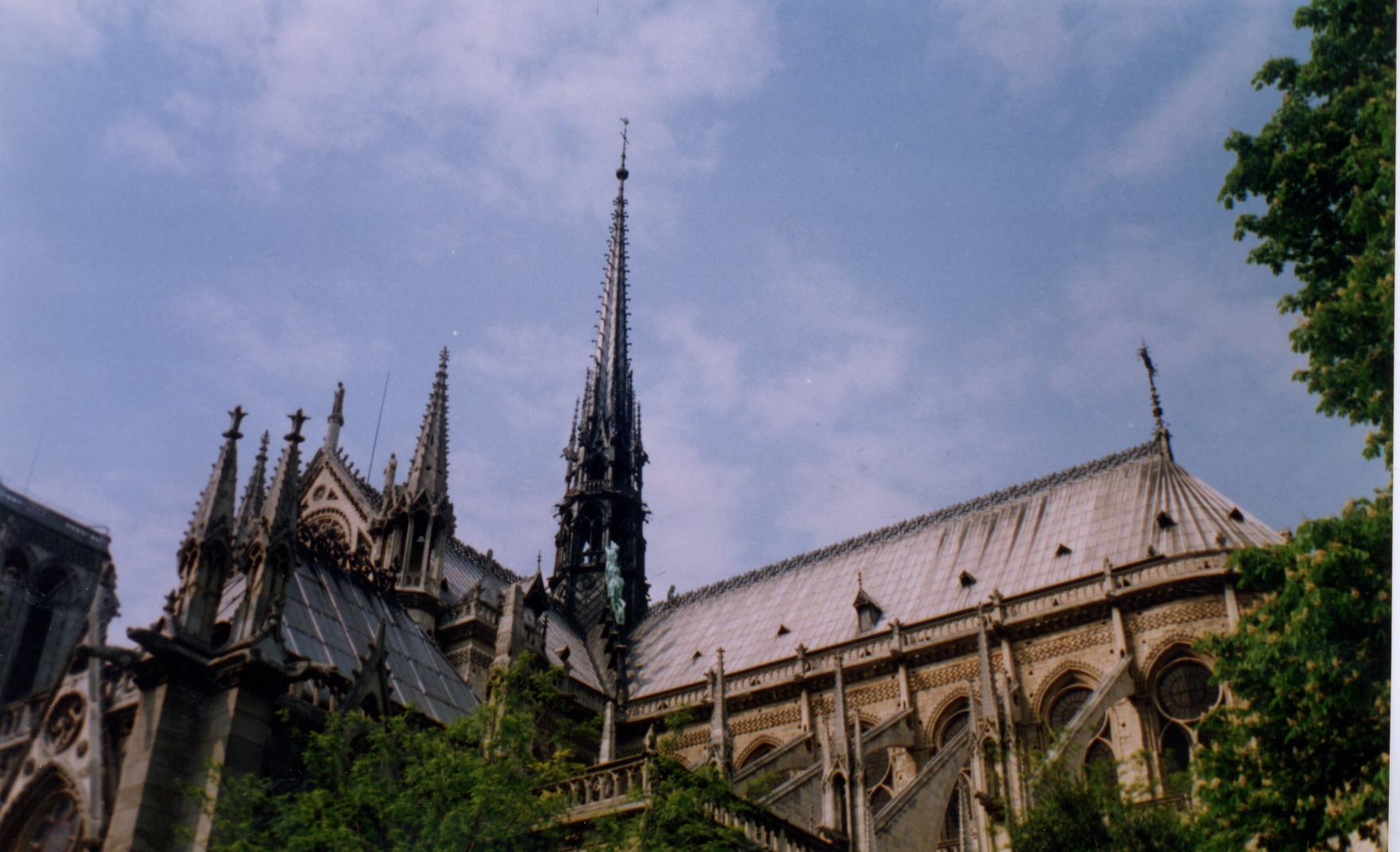 รูปถ่าย ฝรั่งเศส(France) ปารีส(Paris) มหาวิหารน็อทร์-ดาม(Notre Dame) 1996-05 11