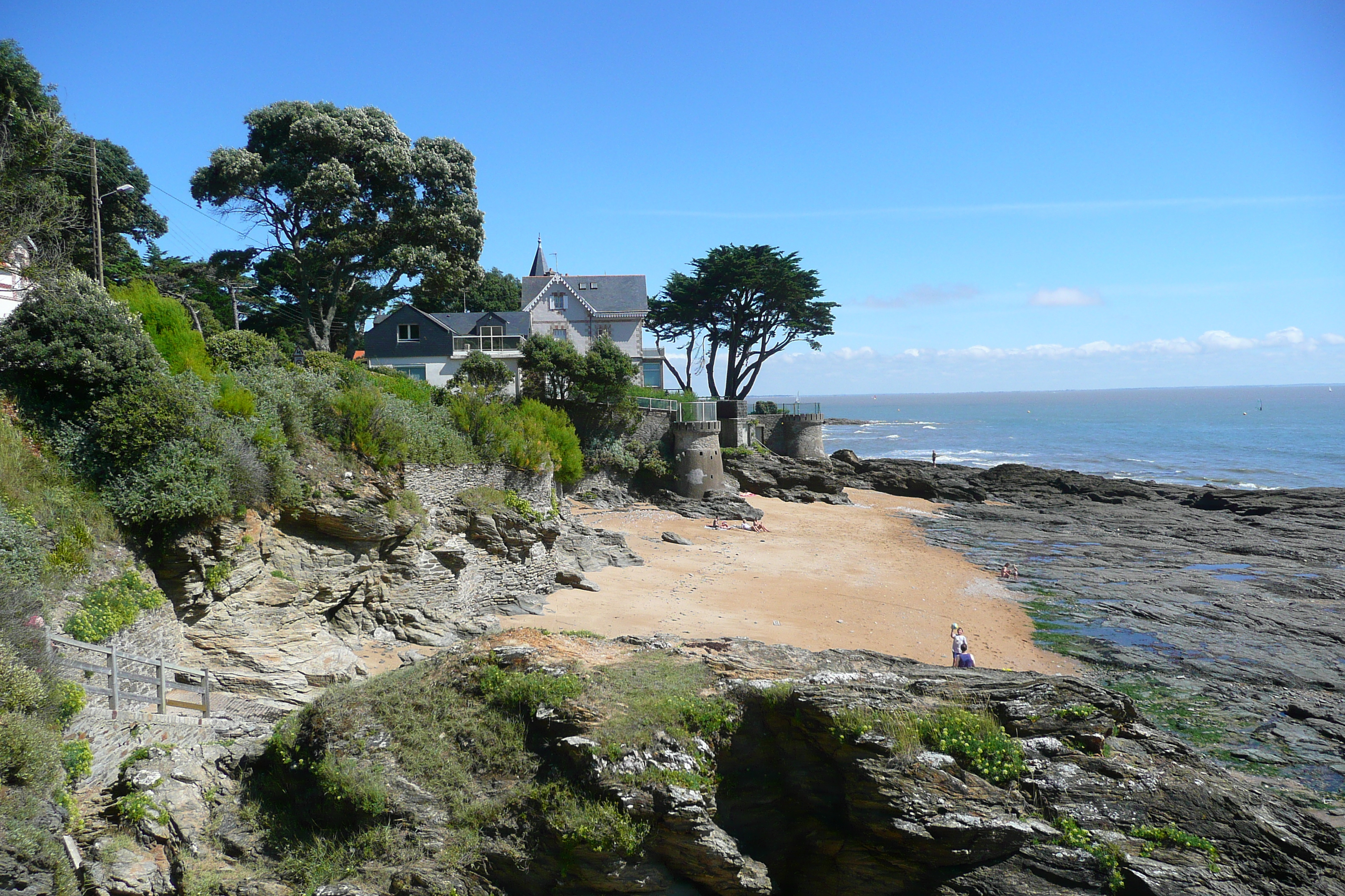 รูปถ่าย ฝรั่งเศส(France) ปอร์นิค(Pornic) แซ็นต์มารี-ซูร์-แมร์(Sainte Marie sur Mer) 2008-07 81