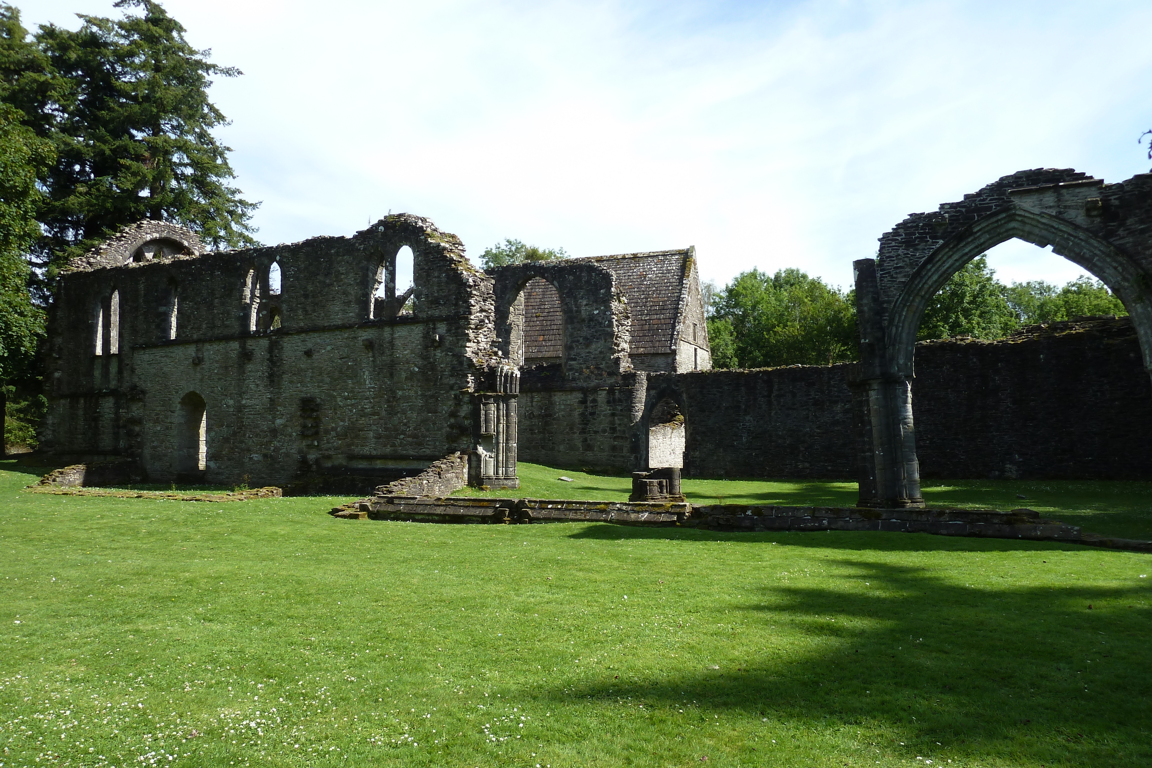 รูปถ่าย อังกฤษ(United Kingdom) สกอตแลนด์(Scotland) อารามอินช์มาโฮม(Inchmahome Priory) 2011-07 16