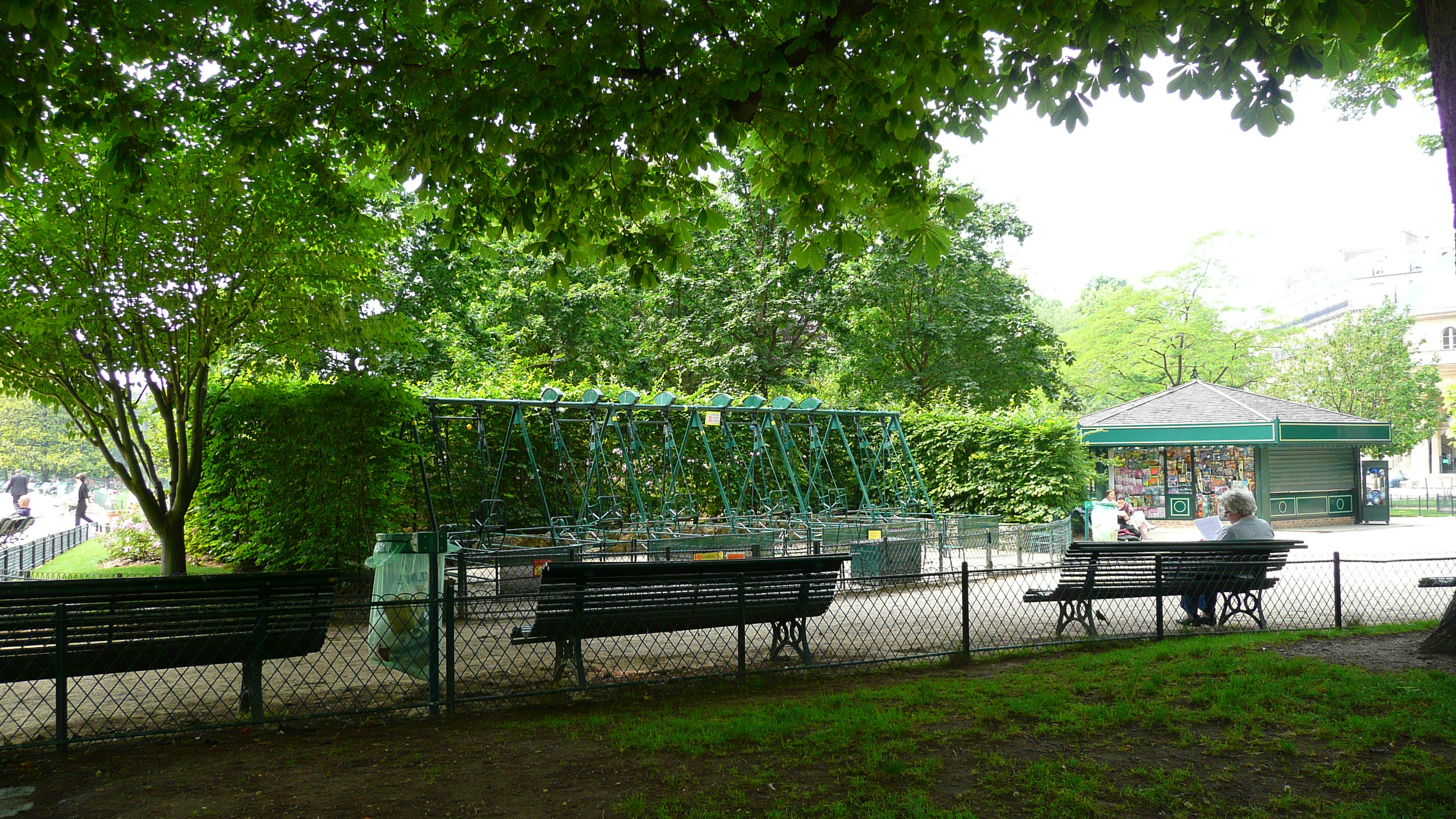 รูปถ่าย ฝรั่งเศส(France) ปารีส(Paris) สวนมงโซ(Monceau Garden) 2007-06 16