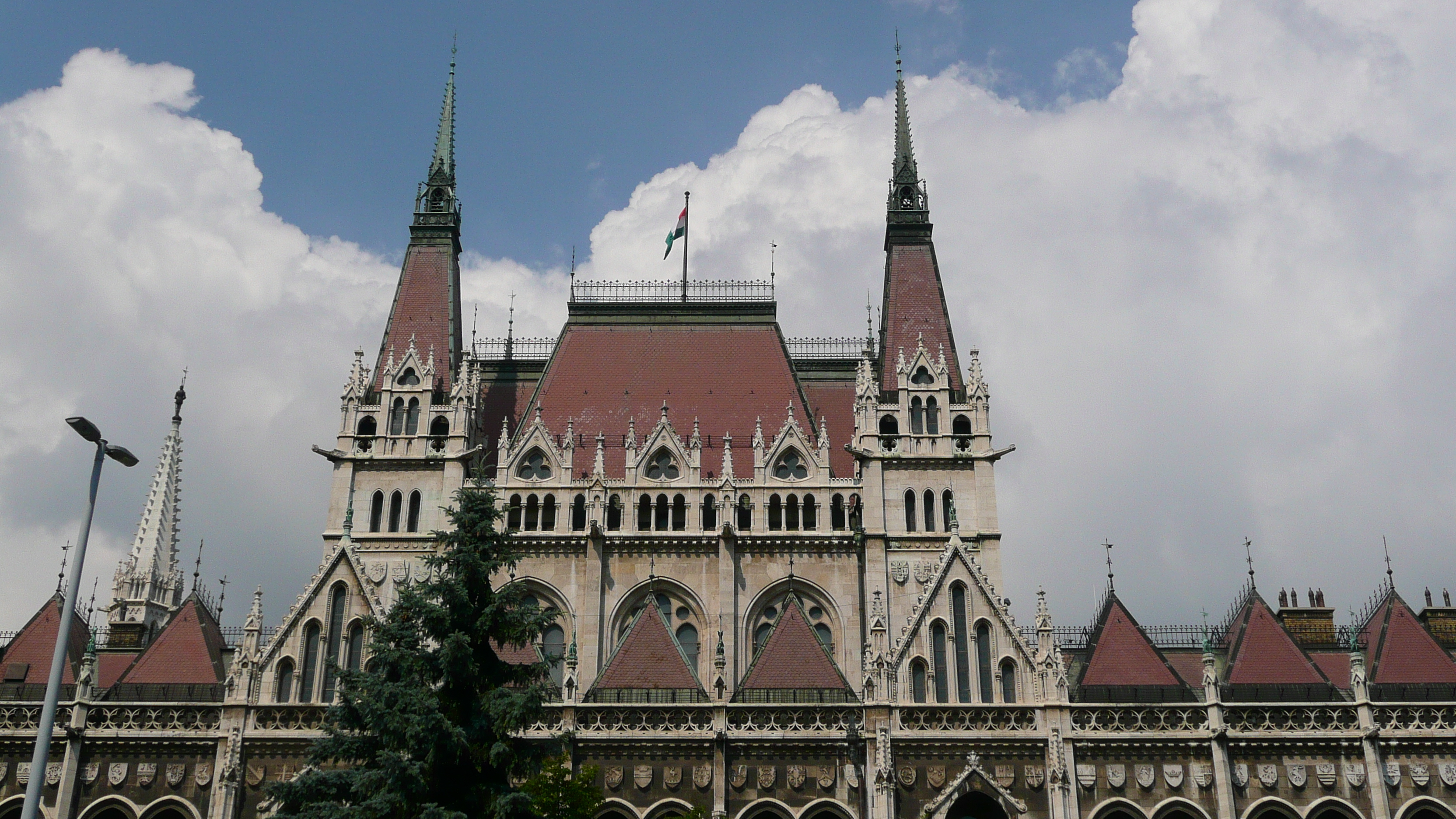 รูปถ่าย ฮังการี(Hungary) บูดาเปสต์(Budapest) อาคารรัฐสภาฮังการี(Budapest Parliament) 2007-06 45