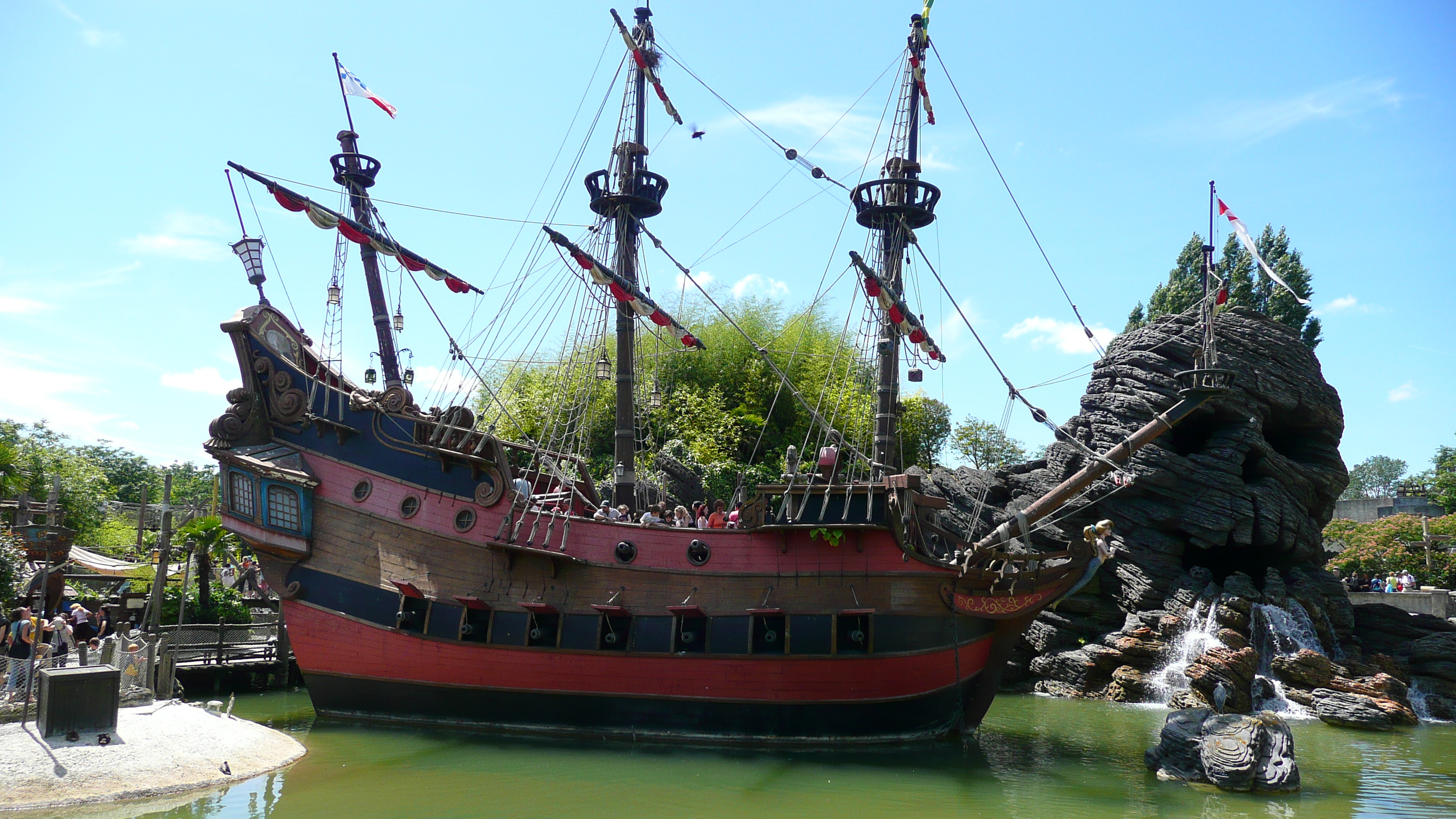 รูปถ่าย ฝรั่งเศส(France) ดิสนีย์แลนด์ปารีส(Disneyland Paris) แอดเวนเจอร์ไอล์(Adventure Isle) 2007-07 28