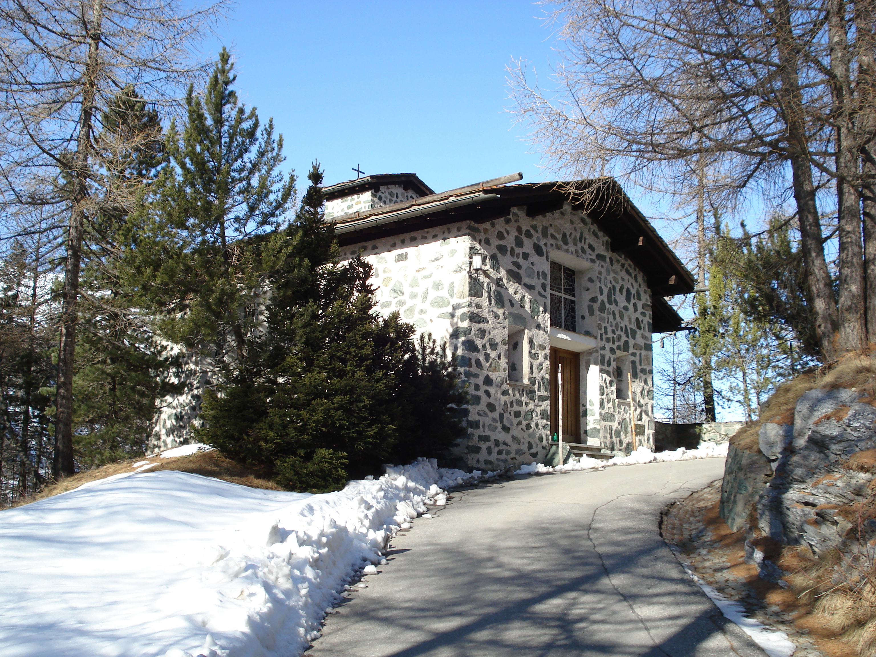 รูปถ่าย สวิสเซอร์แลนด์(Switzerland) ถนนจากคูร์ไปเซนต์มอริตซ์(Chur to St Moritz Road) 2007-01 78