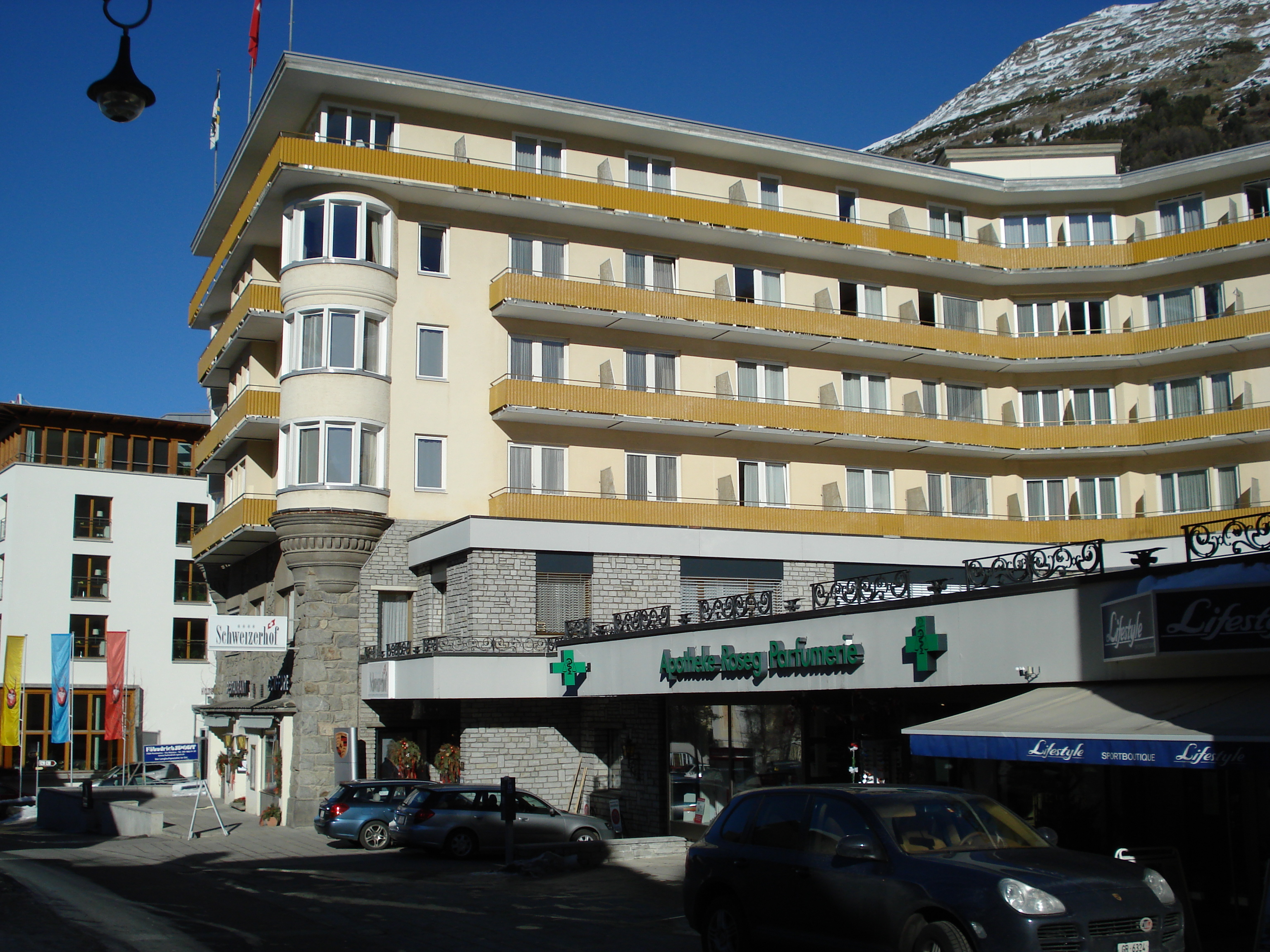 รูปถ่าย สวิสเซอร์แลนด์(Switzerland) ปองเทรซีน่า(Pontresina) 2007-01 54