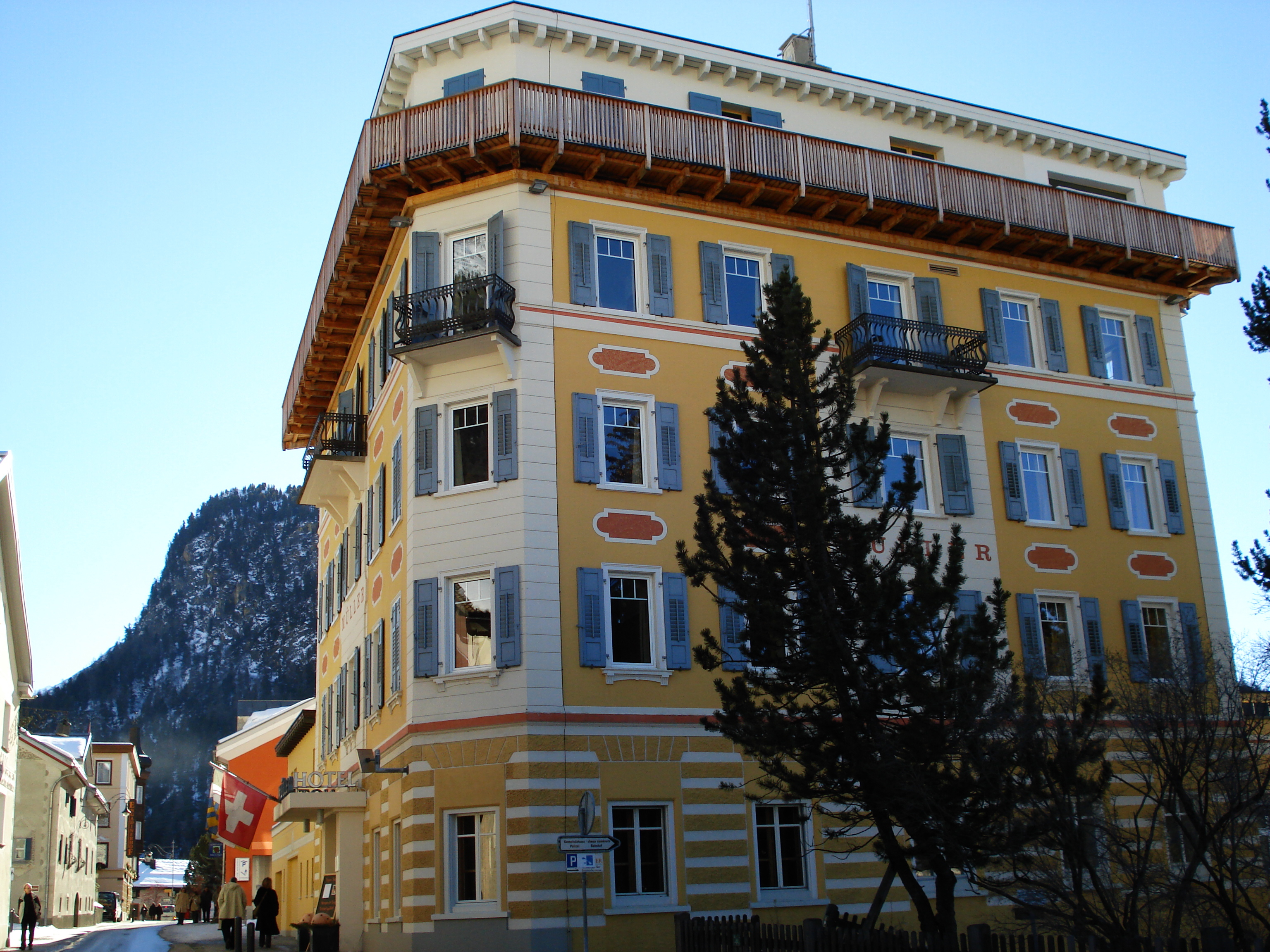 รูปถ่าย สวิสเซอร์แลนด์(Switzerland) ปองเทรซีน่า(Pontresina) 2007-01 34
